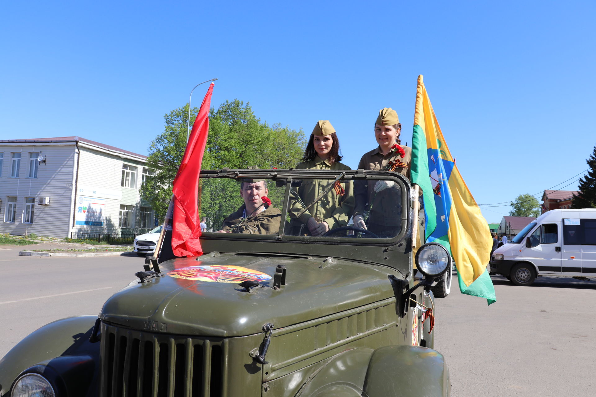 В Алькеевском районе празднование Дня Победы прошло в новом формате