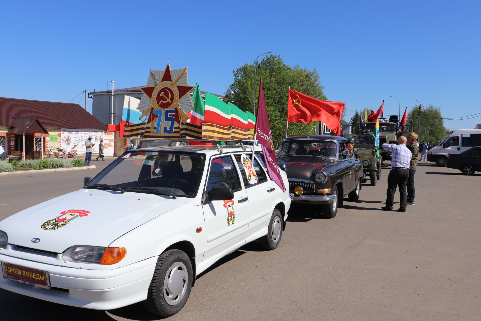 В Алькеевском районе празднование Дня Победы прошло в новом формате