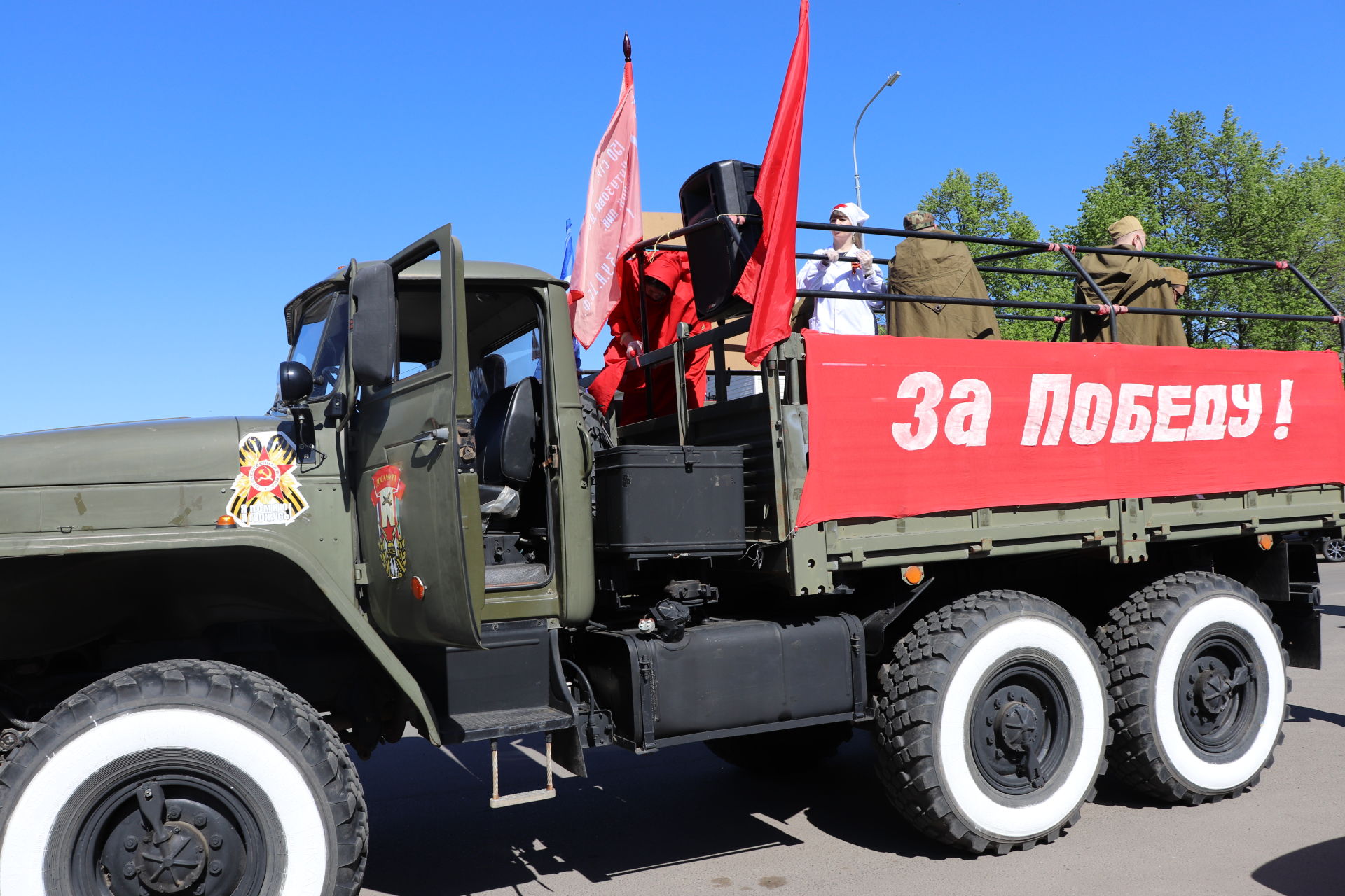 В Алькеевском районе празднование Дня Победы прошло в новом формате