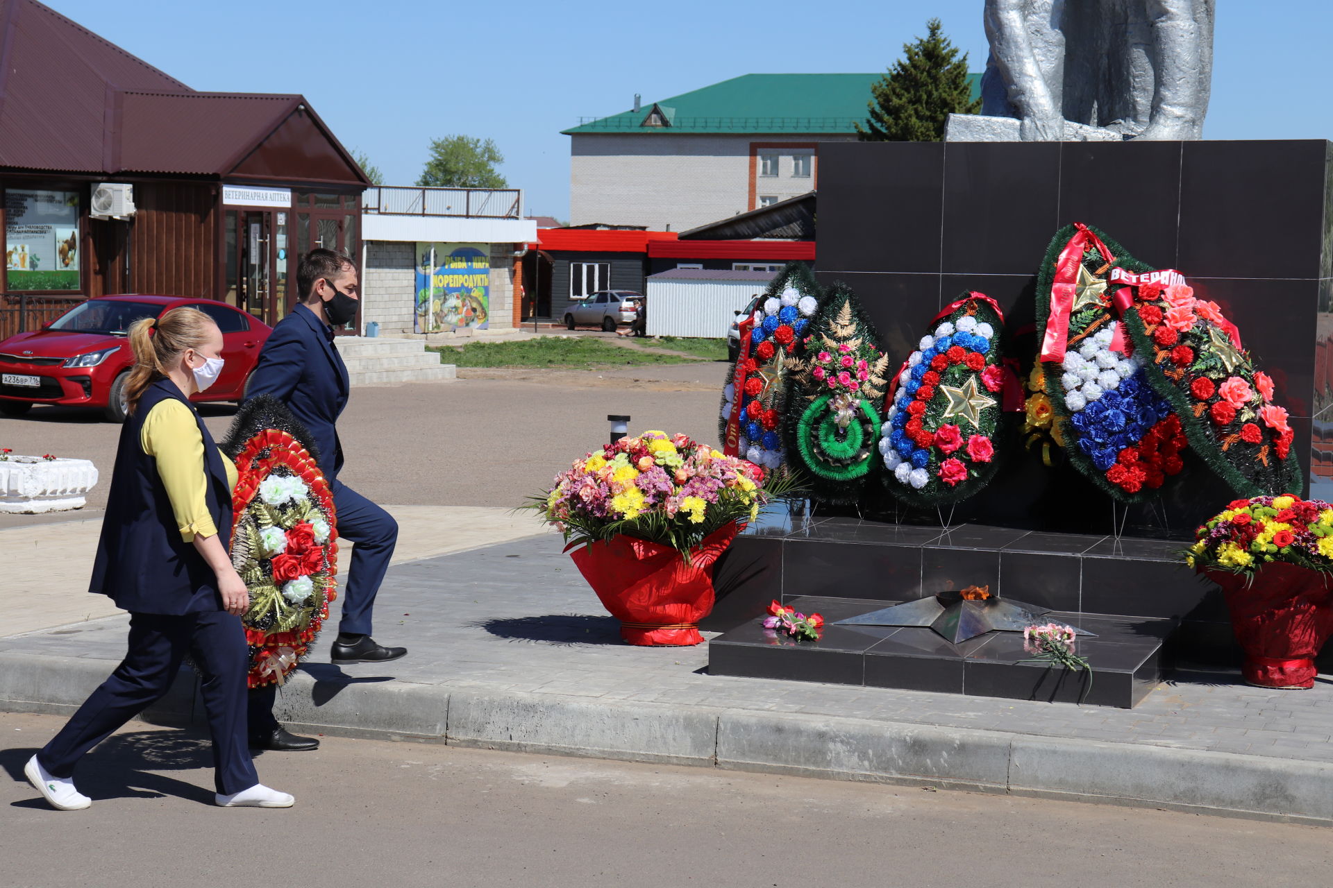 В Алькеевском районе празднование Дня Победы прошло в новом формате