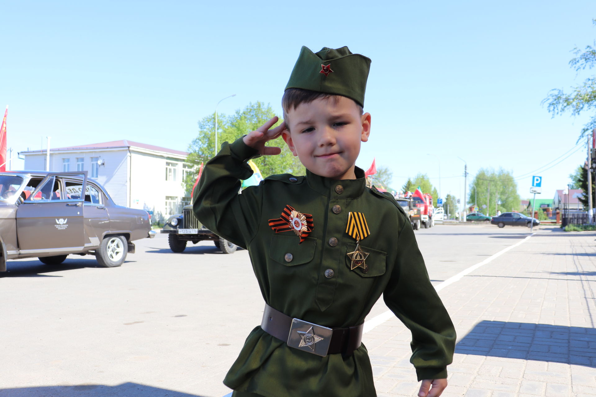 В Алькеевском районе празднование Дня Победы прошло в новом формате