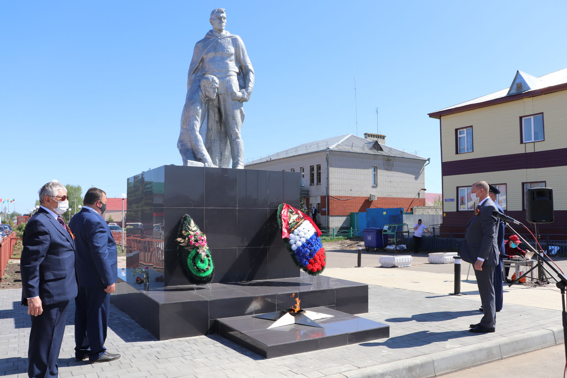 В Алькеевском районе празднование Дня Победы прошло в новом формате