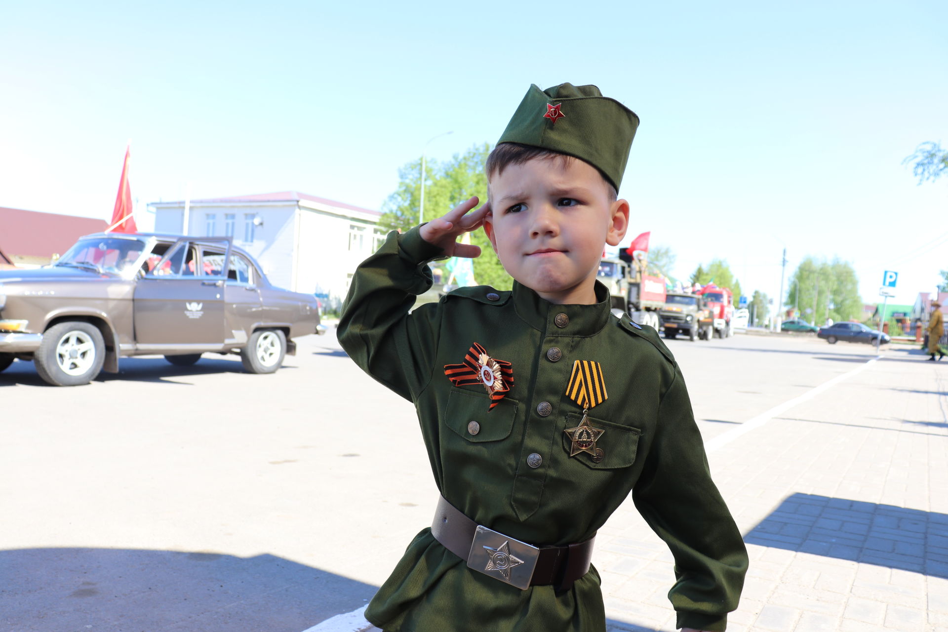 В Алькеевском районе празднование Дня Победы прошло в новом формате