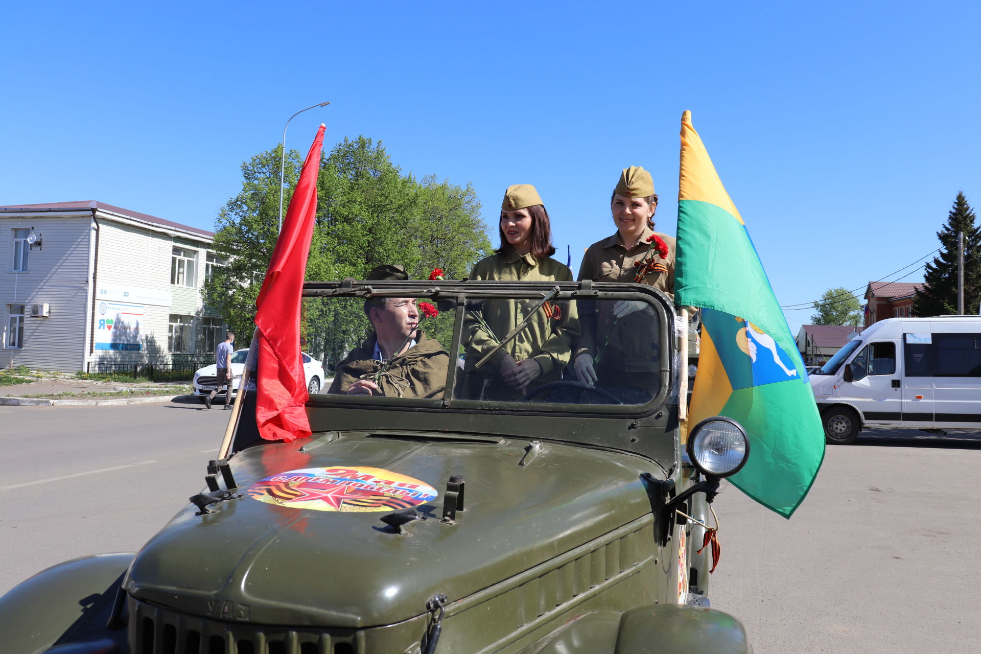 В Алькеевском районе празднование Дня Победы прошло в новом формате