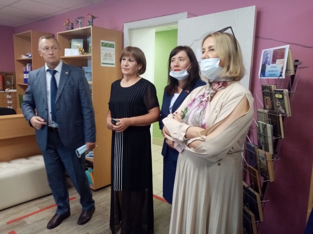 В Алькеевском районе с рабочей поездкой  побывала министр культуры Татарстана Ирада Аюпова