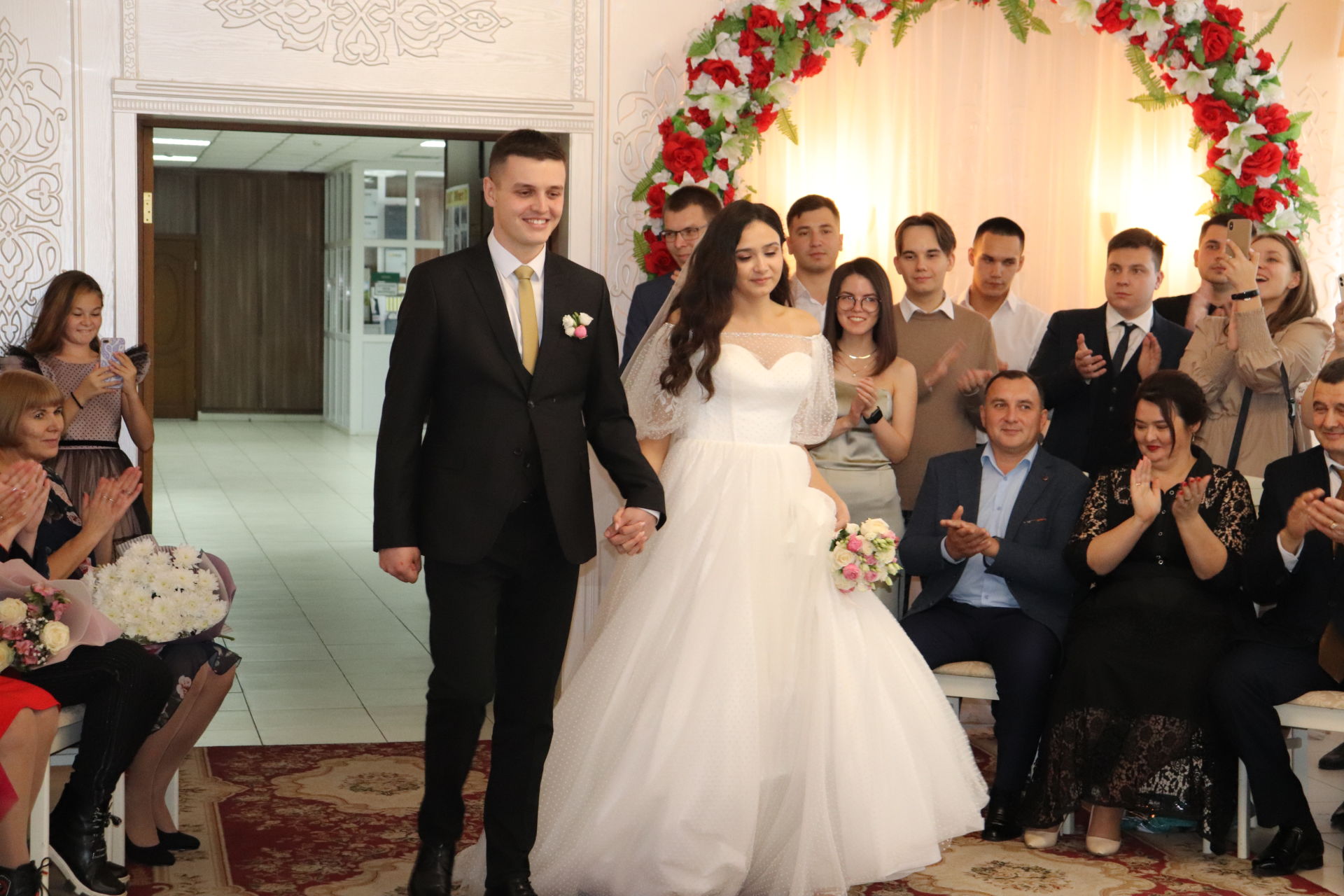 В Алькеевском районе сочетались законным браком Адель Залялов и Эльвира Абитова