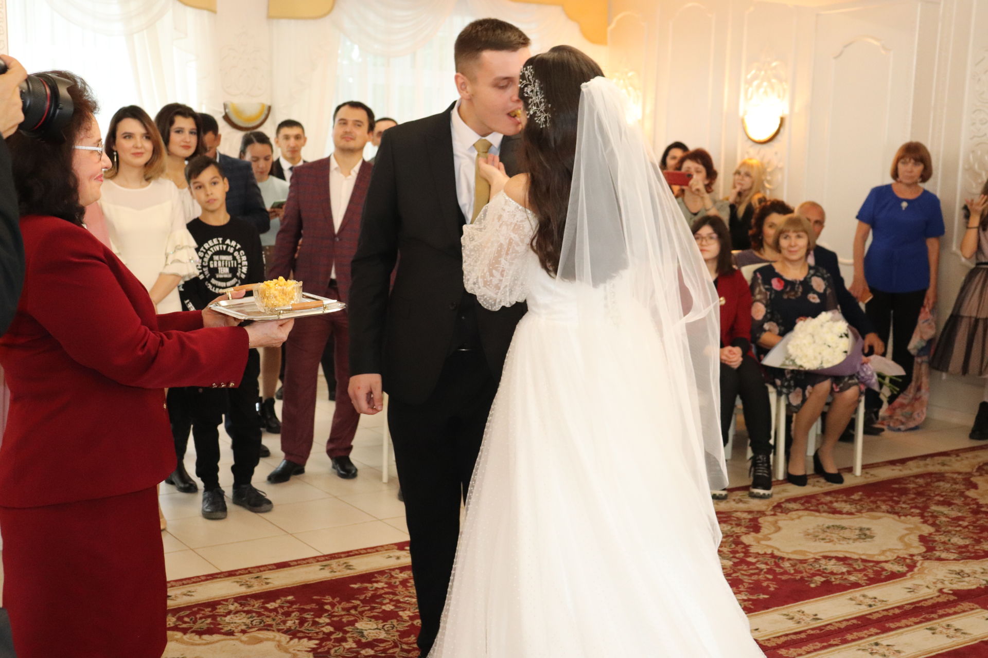 В Алькеевском районе сочетались законным браком Адель Залялов и Эльвира Абитова