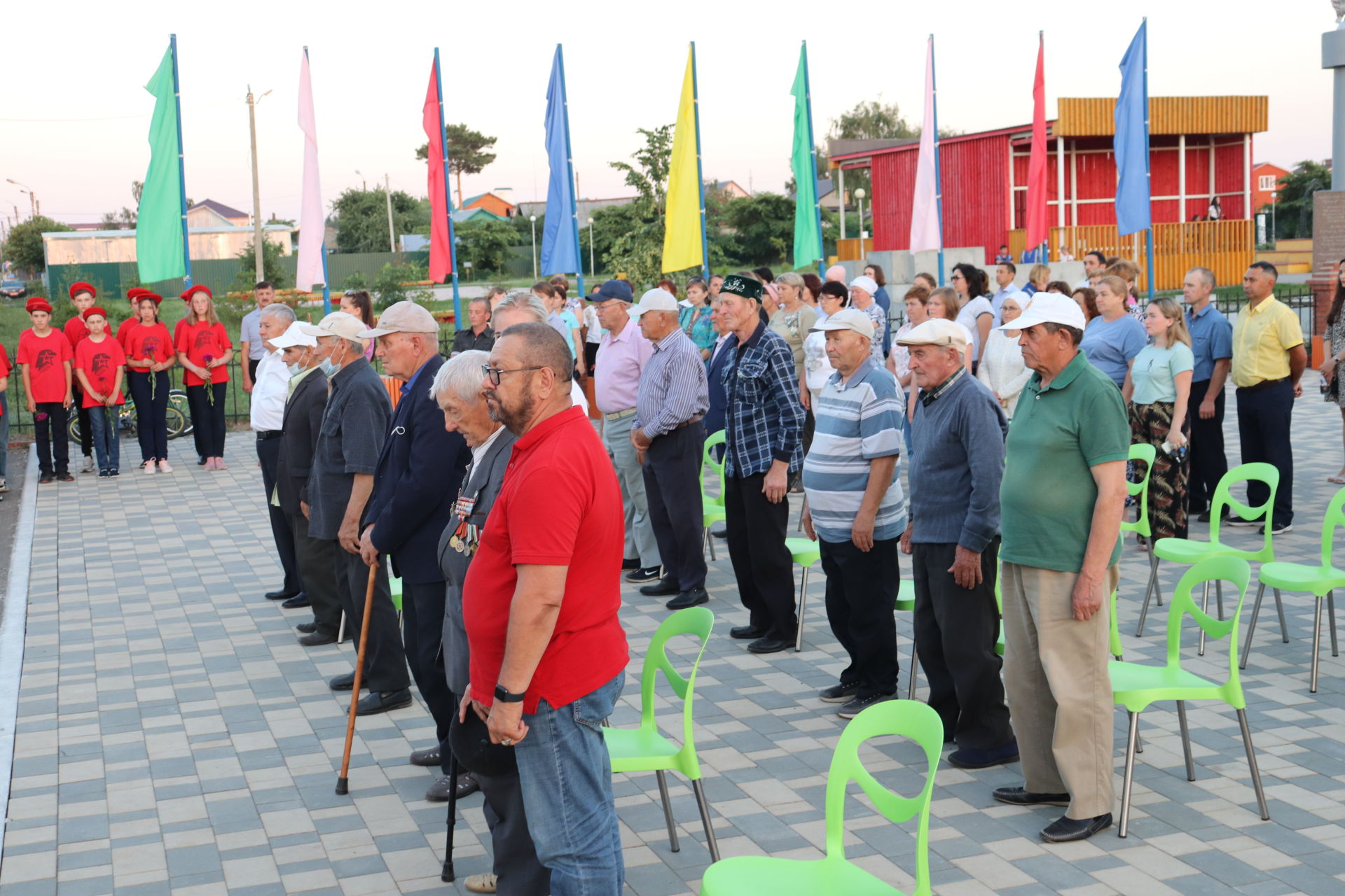 В Алькеевском районе провели митинг «Свеча памяти»