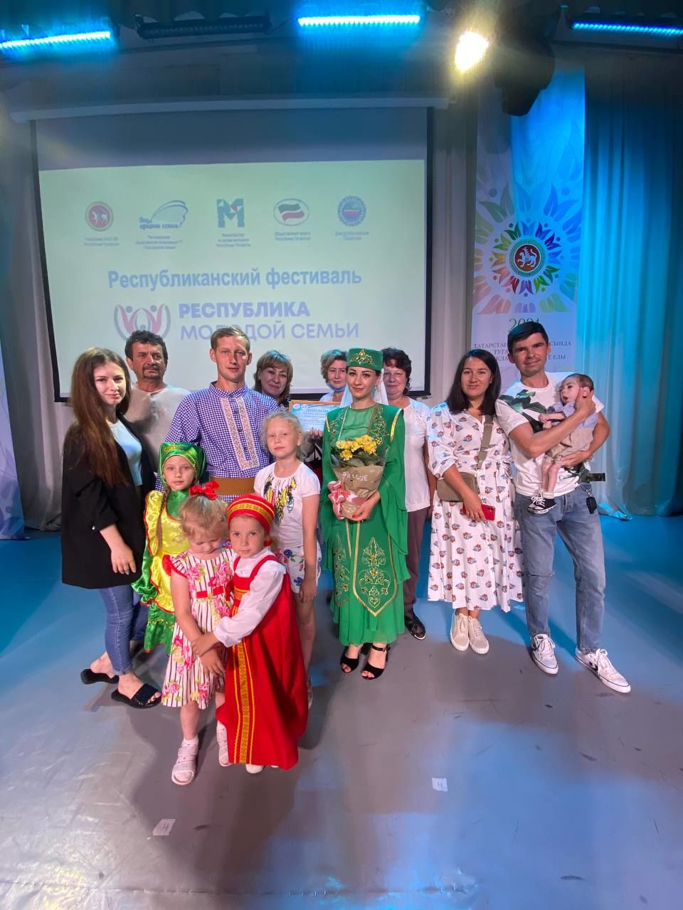 Семья Муштаковых из Алькеевского района вышла в финал фестиваля «Республика молодой семьи»