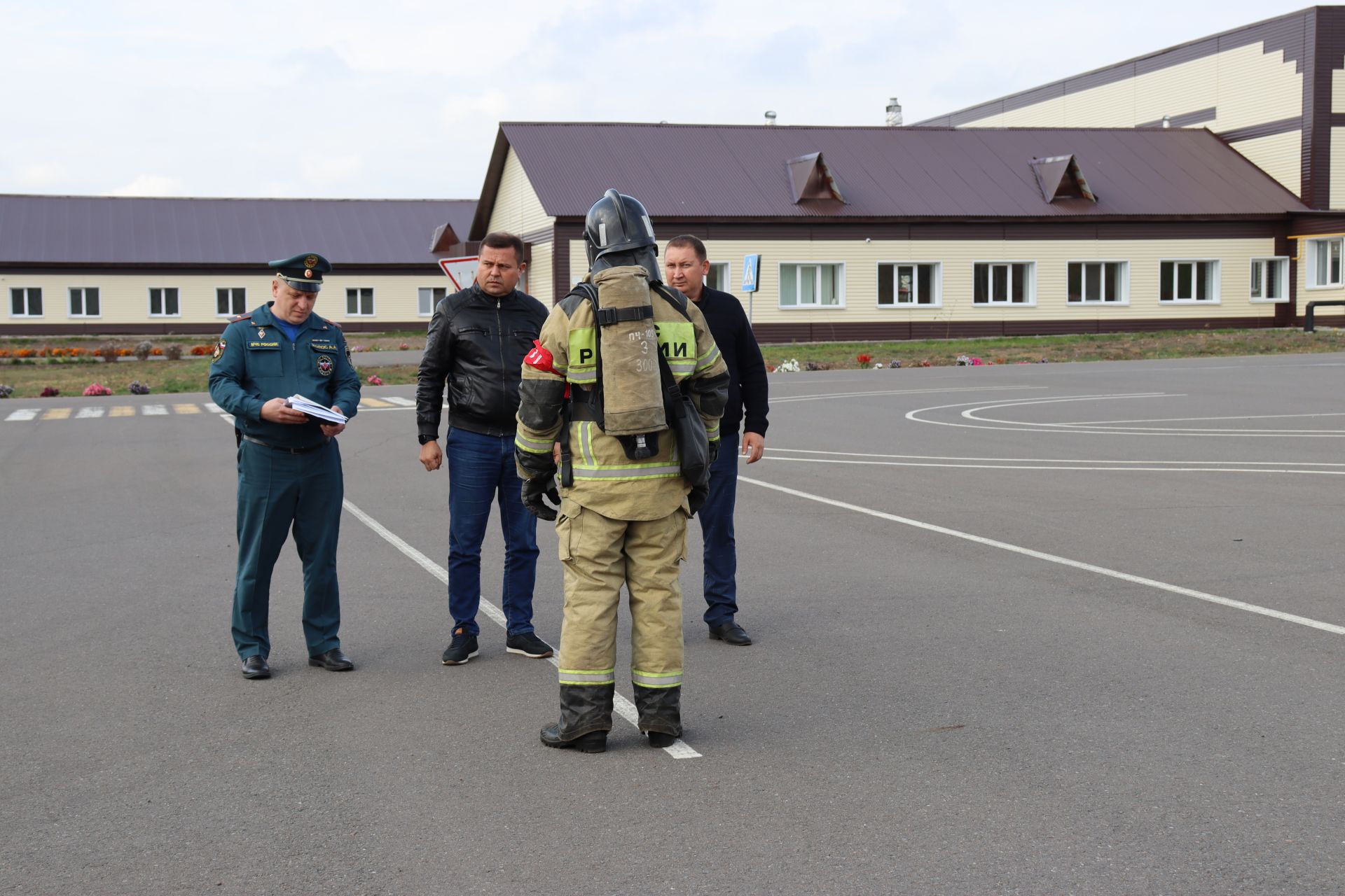 В Базарных Матаках прошли штабные тренировки по гражданской обороне