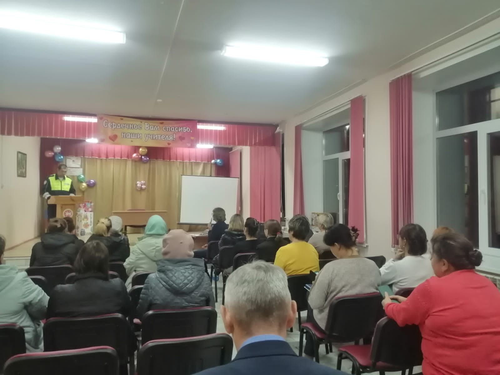 Автоинспекция Алькеевского района провела профилактическую беседу с родителями учеников Чувашско-Бродской школы