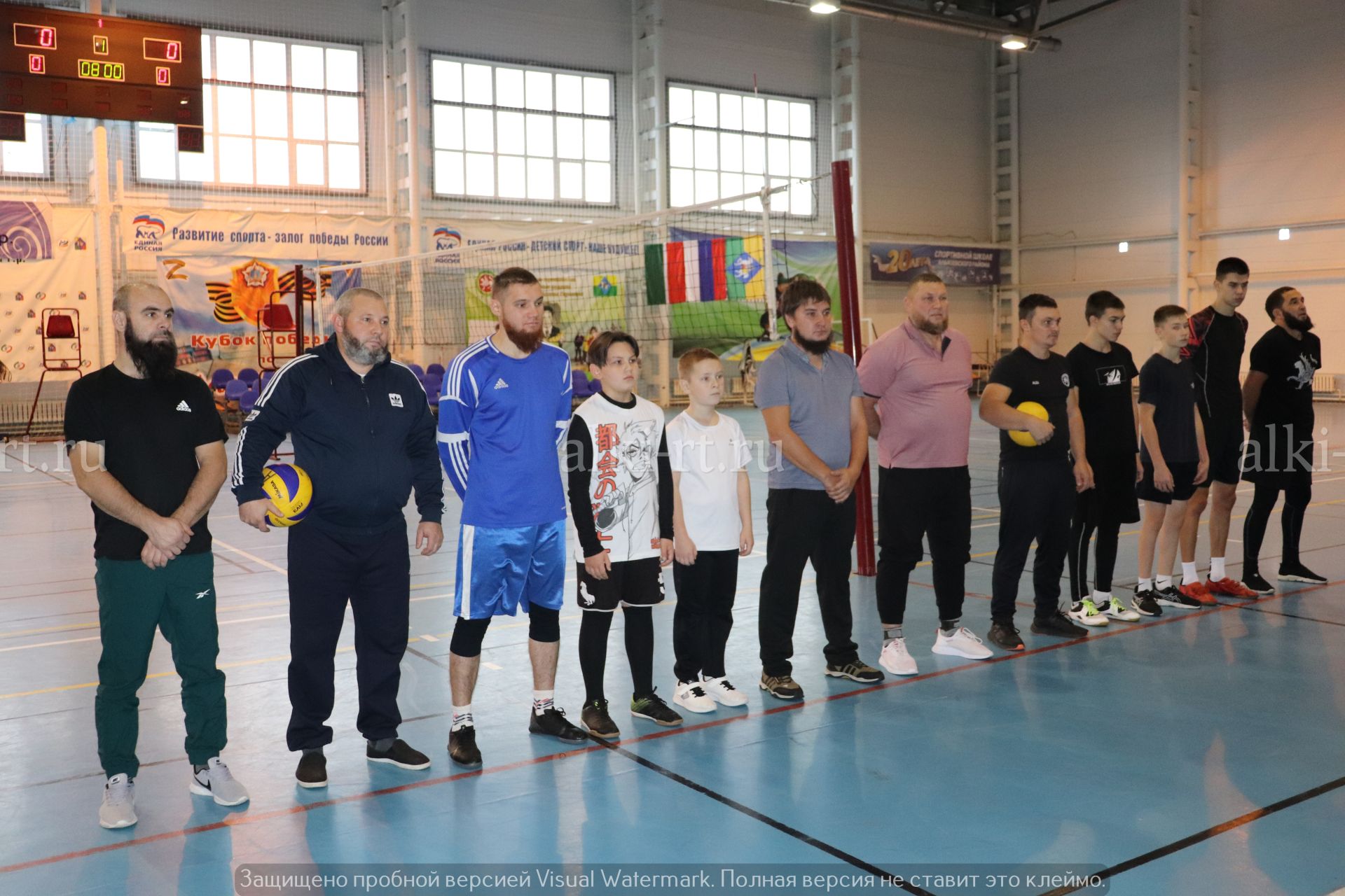 Әлки район мөхтәсибе авыл яшьләре арасында волейбол буенча ярышлар үткәрде
