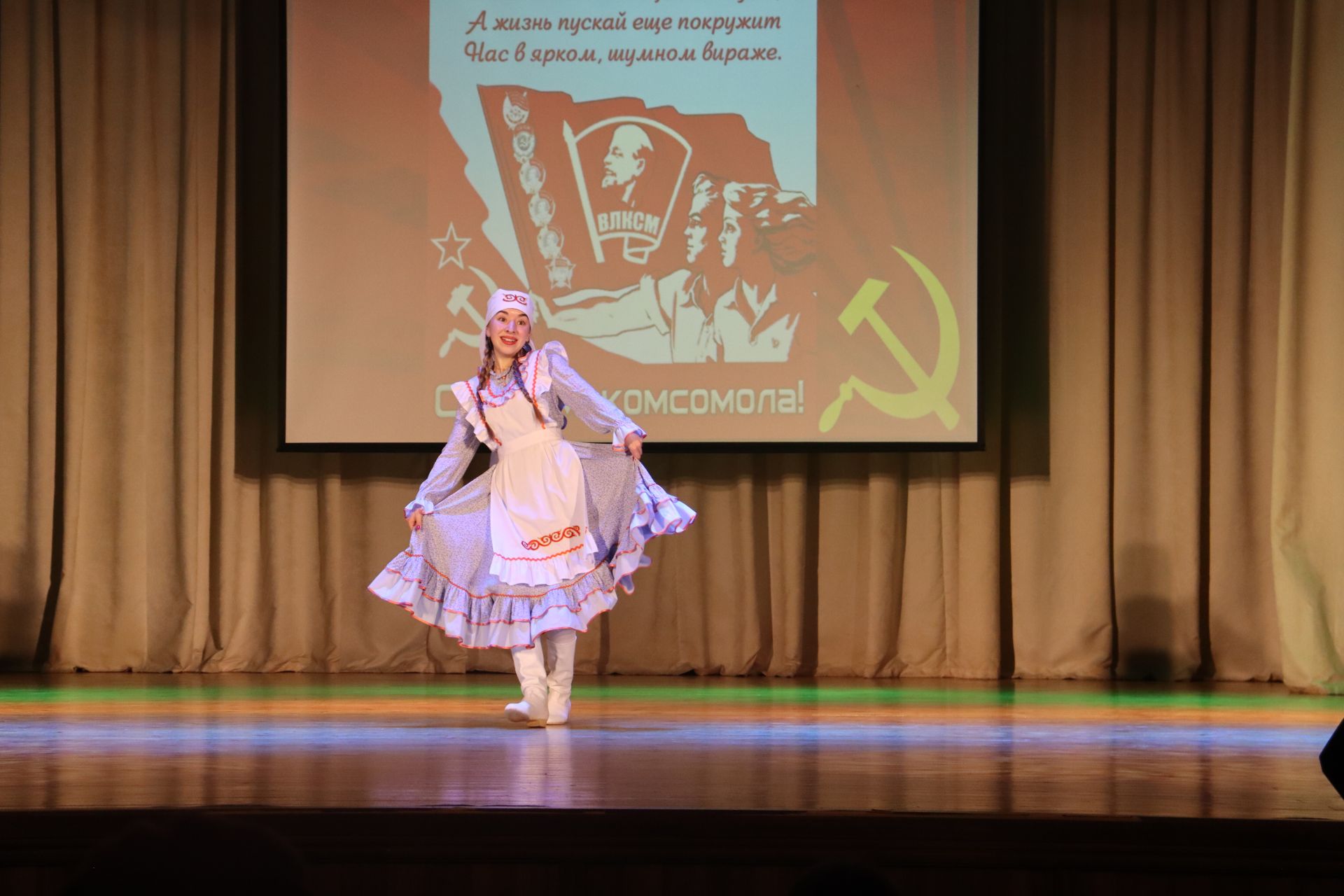 Әлки районында комсомол нигезләнүнең 105 еллыгы билгеләп үттеләр