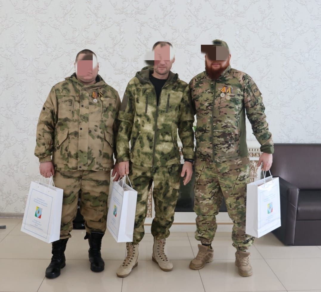 Александр Никошин встретился с алькеевцами-военнослужащими, участвующими в СВО