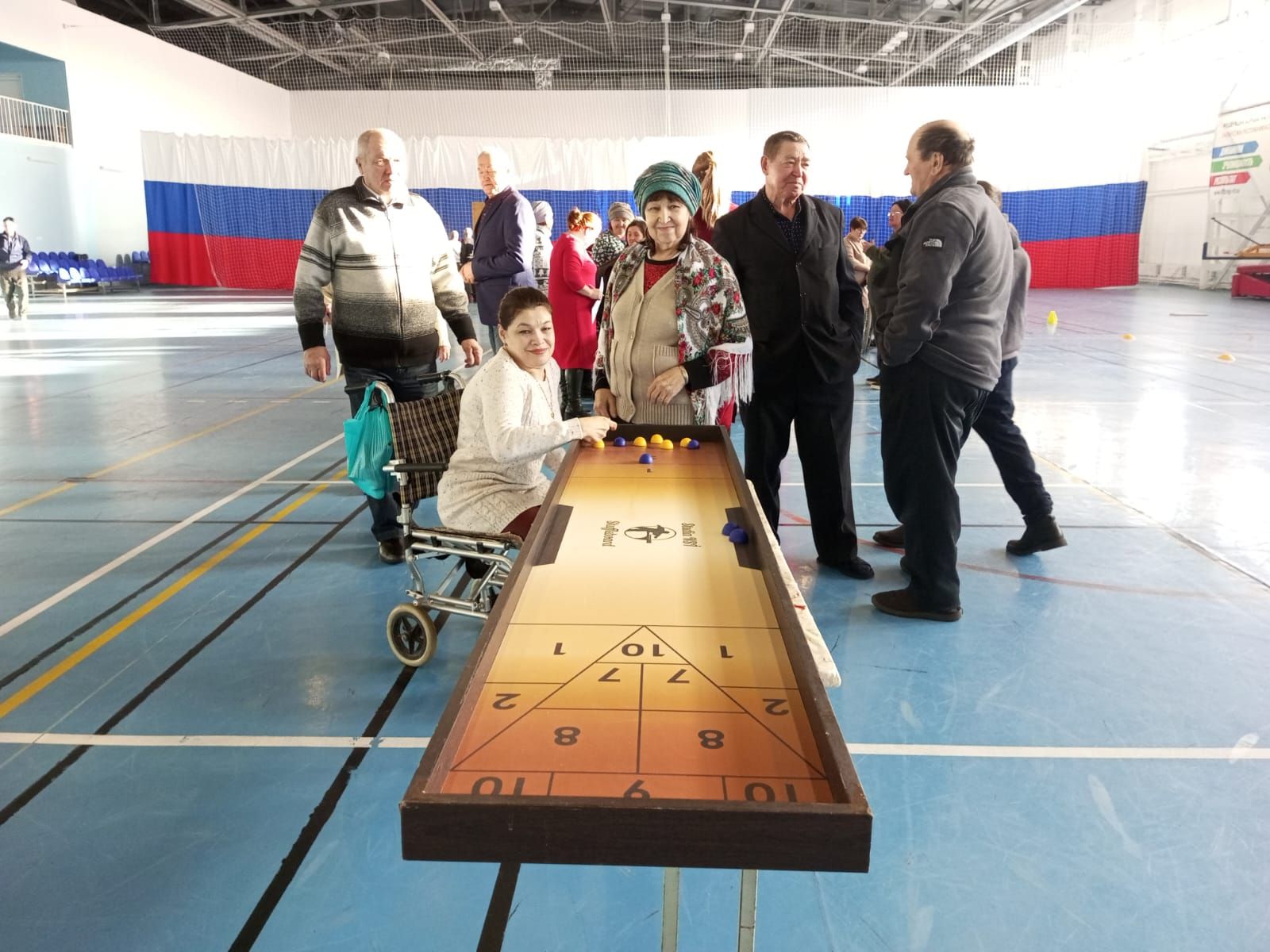 В Базарных Матаках прошла спартакиада, посвященная Международному дню инвалидов