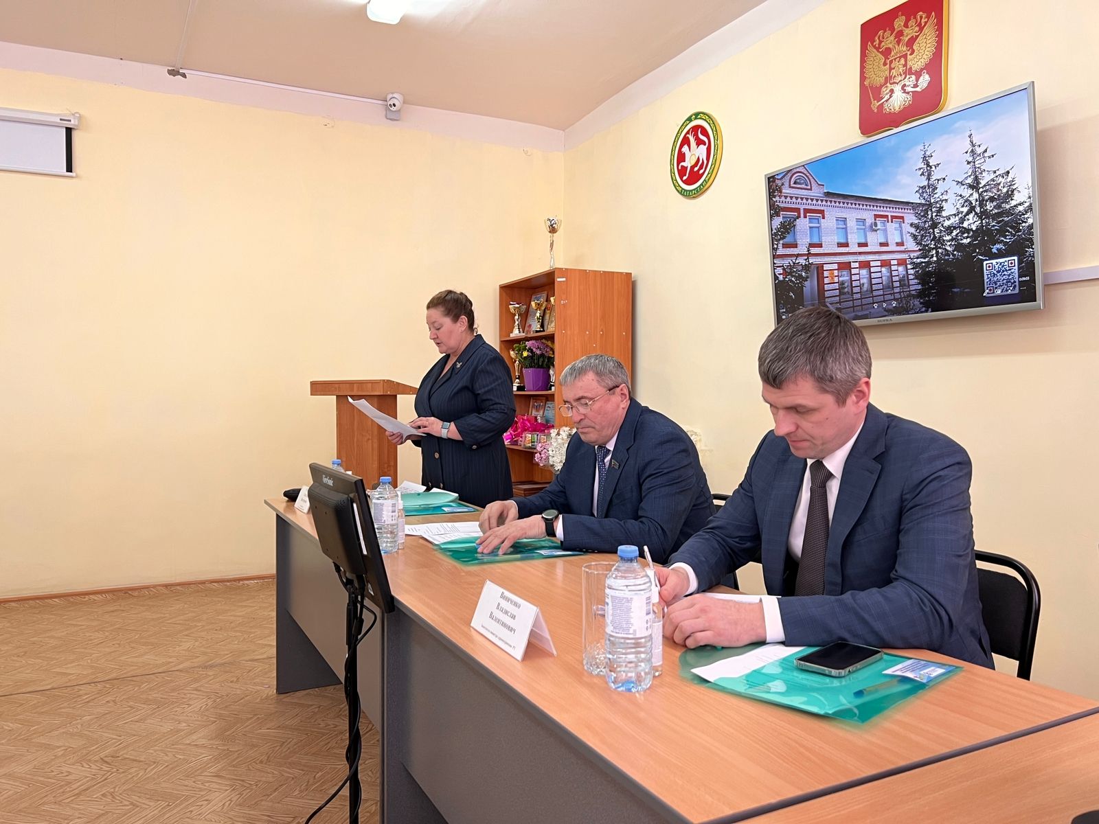 Базарлы Матак үзәк район хастаханәсе медицина советының йомгаклау утырышы булды