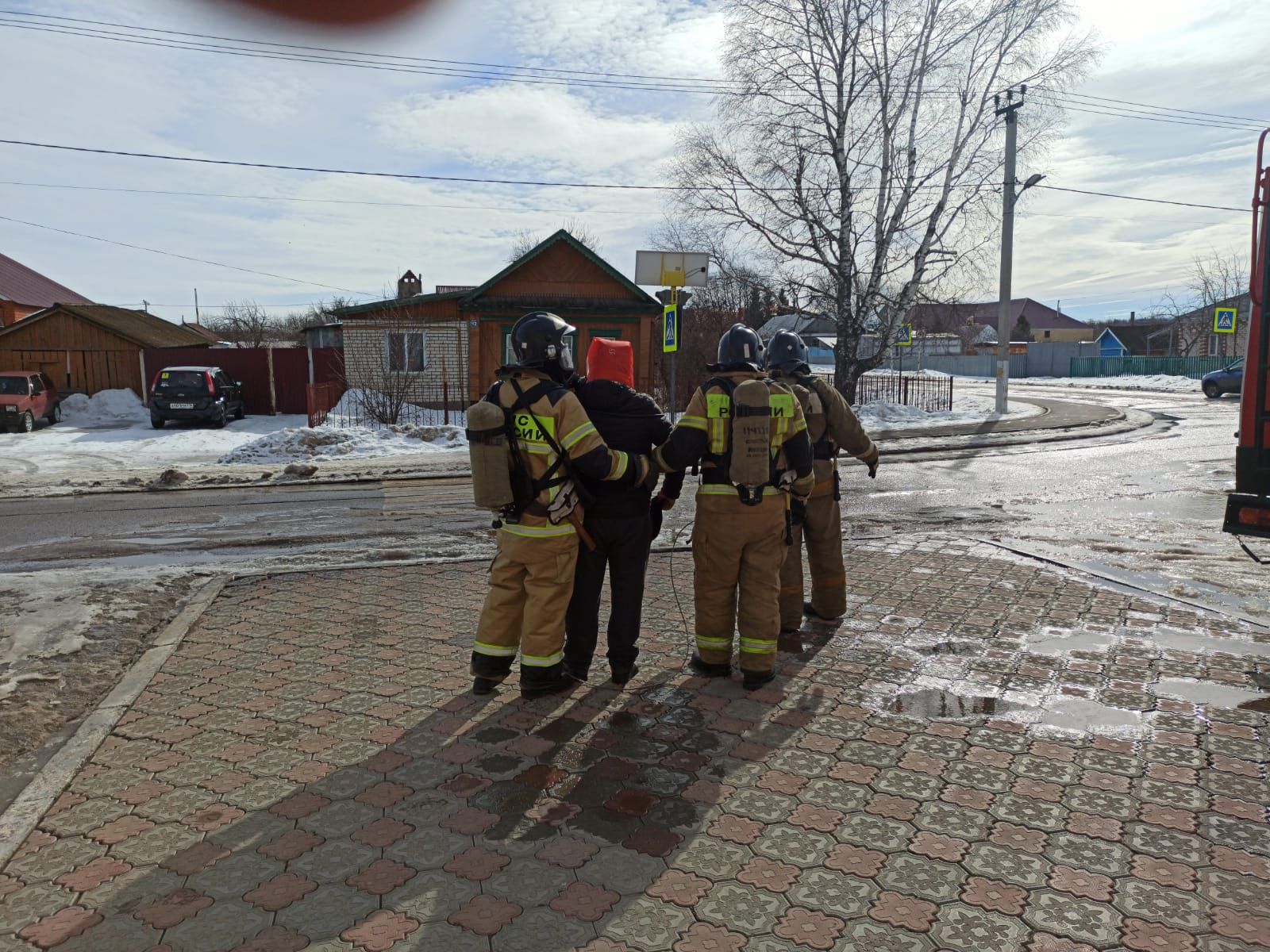 В Алькеевском районе прошли пожарно-тактические учения