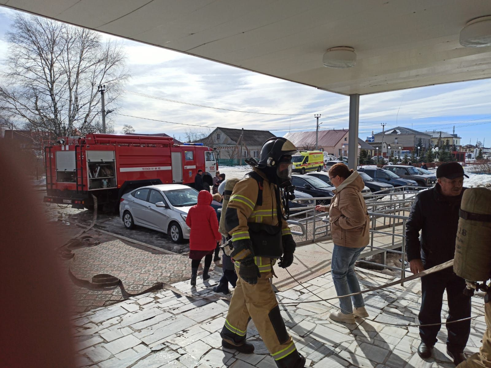В Алькеевском районе прошли пожарно-тактические учения