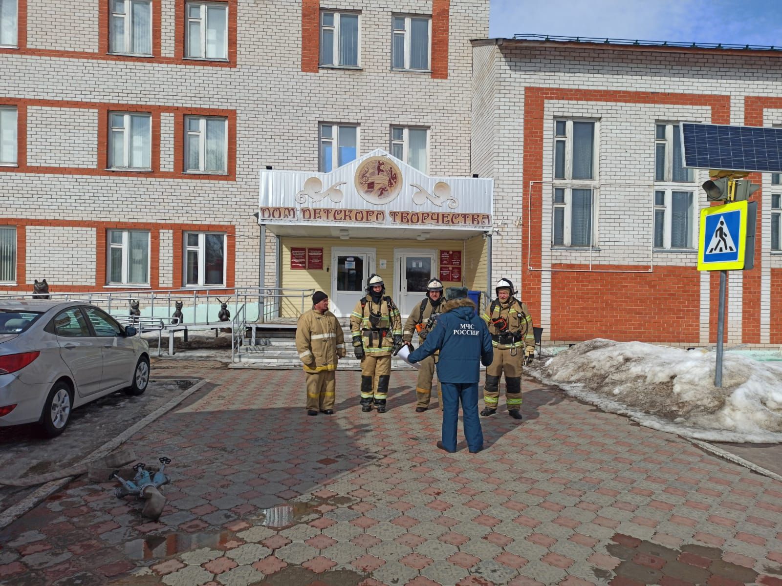 В Алькеевском районе прошли пожарно-тактические учения
