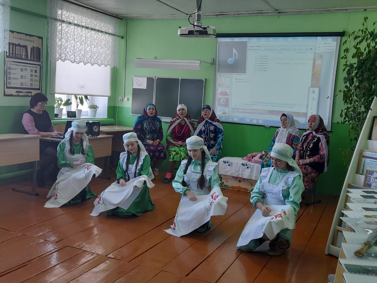 В Верхнеальмурзинской школе прошел районный семинар