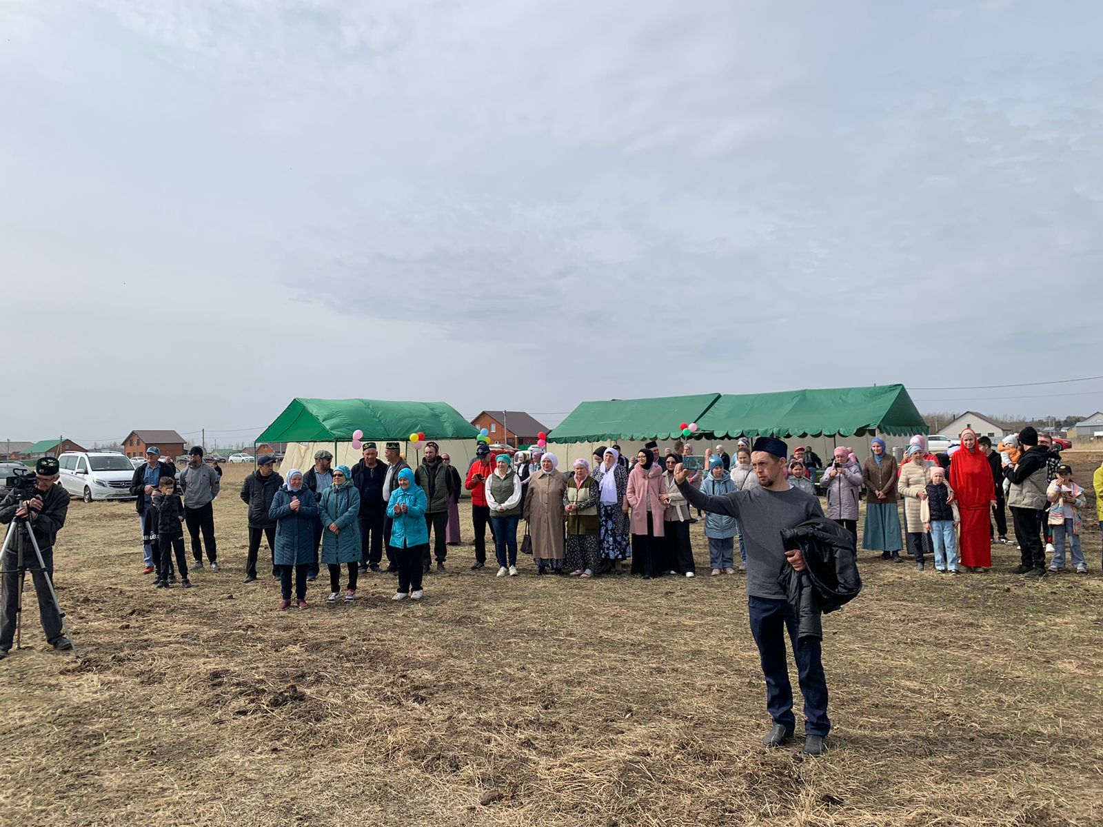 Базарлы Матактагы Өмет мәчете янында гаилә бәйрәме үтте