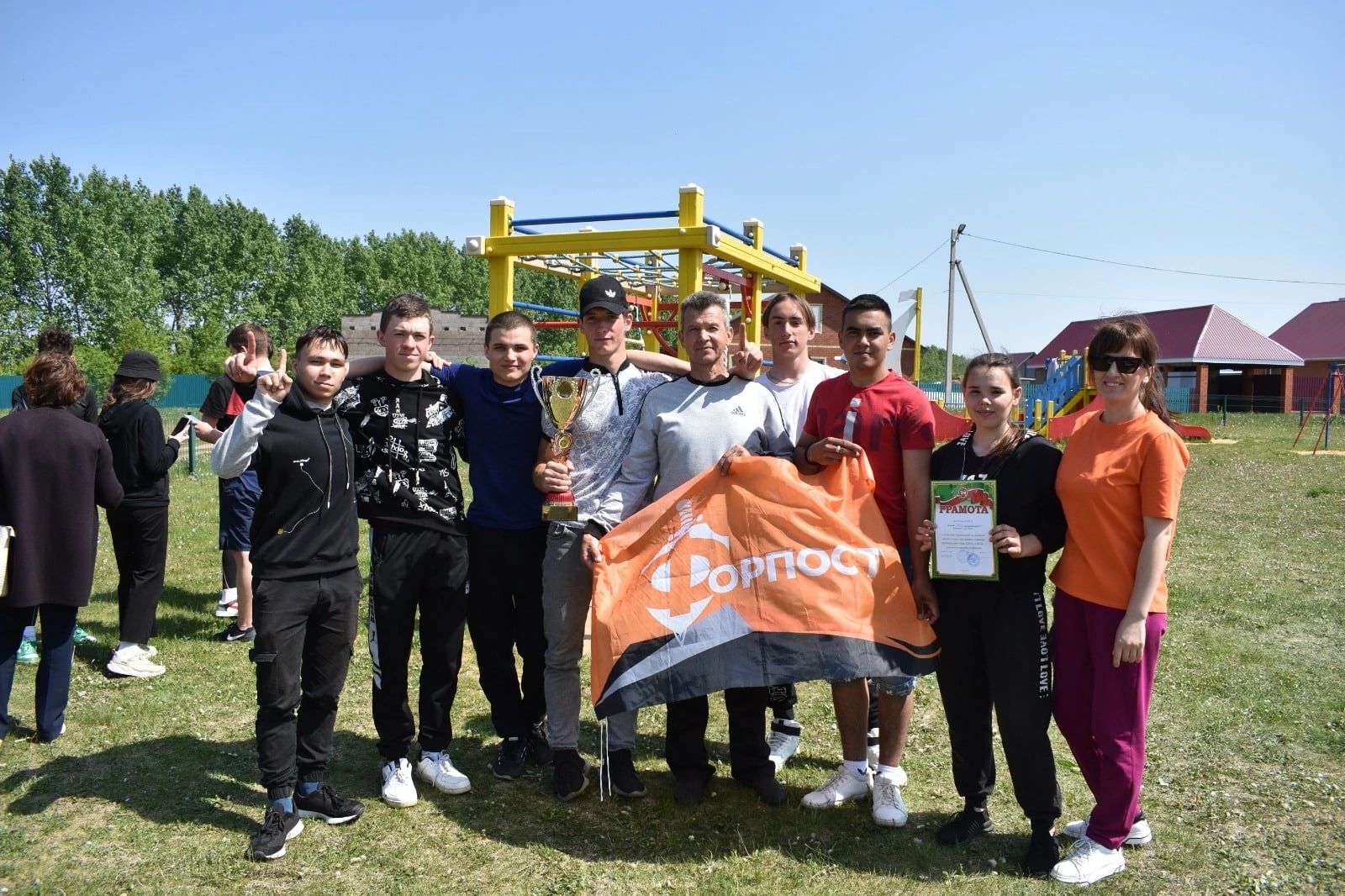 В Алькеевском районе прошла сельская спартакиада по силовым видам спорта «Za наших»