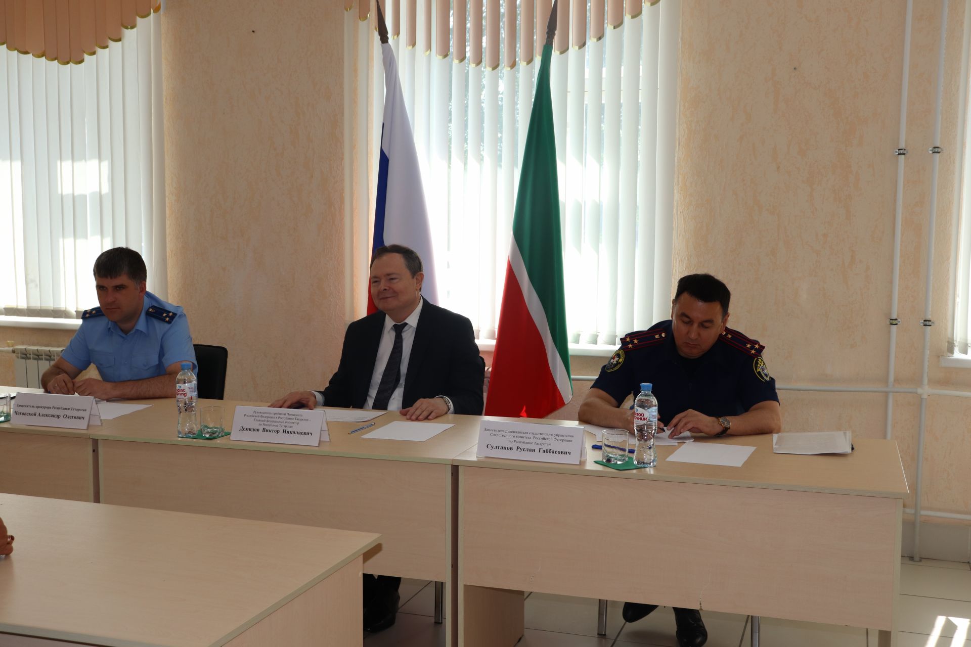 Виктор Демидов провел прием граждан в Базарных Матаках