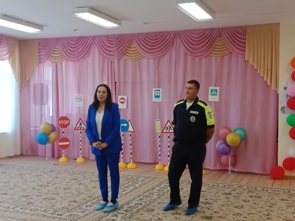 В детском саду «Теремок» села Базарные Матаки проведено спортивное мероприятие по ПДД