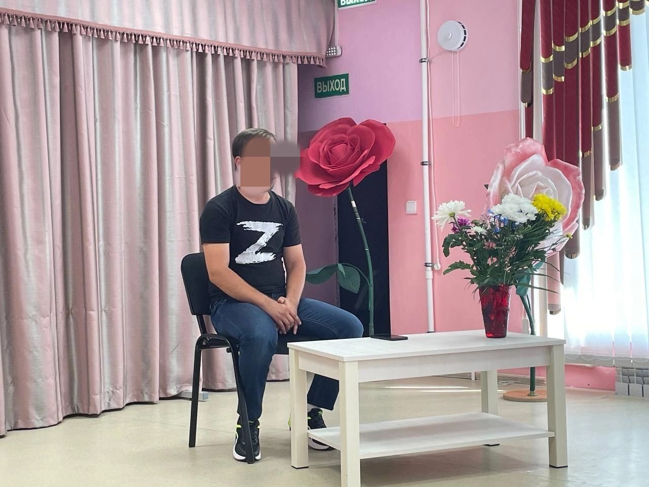 В гимназии имени Наби Даули прошла встреча с бойцом, участвующим в СВО