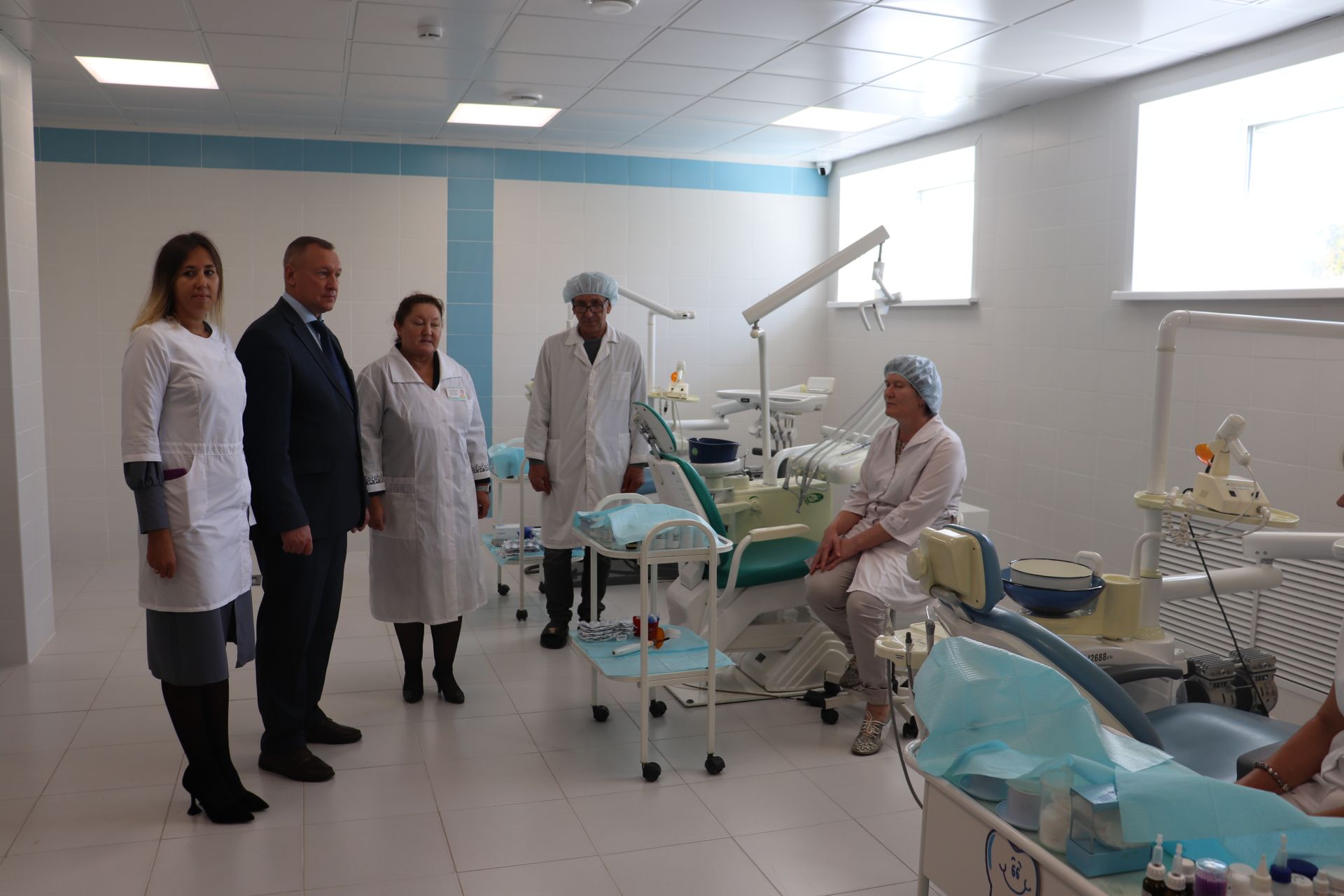 Базарлы Матак үзәк хастаханәсе тулысынча төзекләндерелгәч, ишекләрен ачты