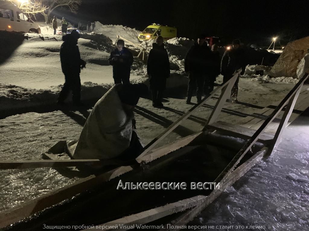 В Алькеевском районе православные христиане отметили Крещение Господне