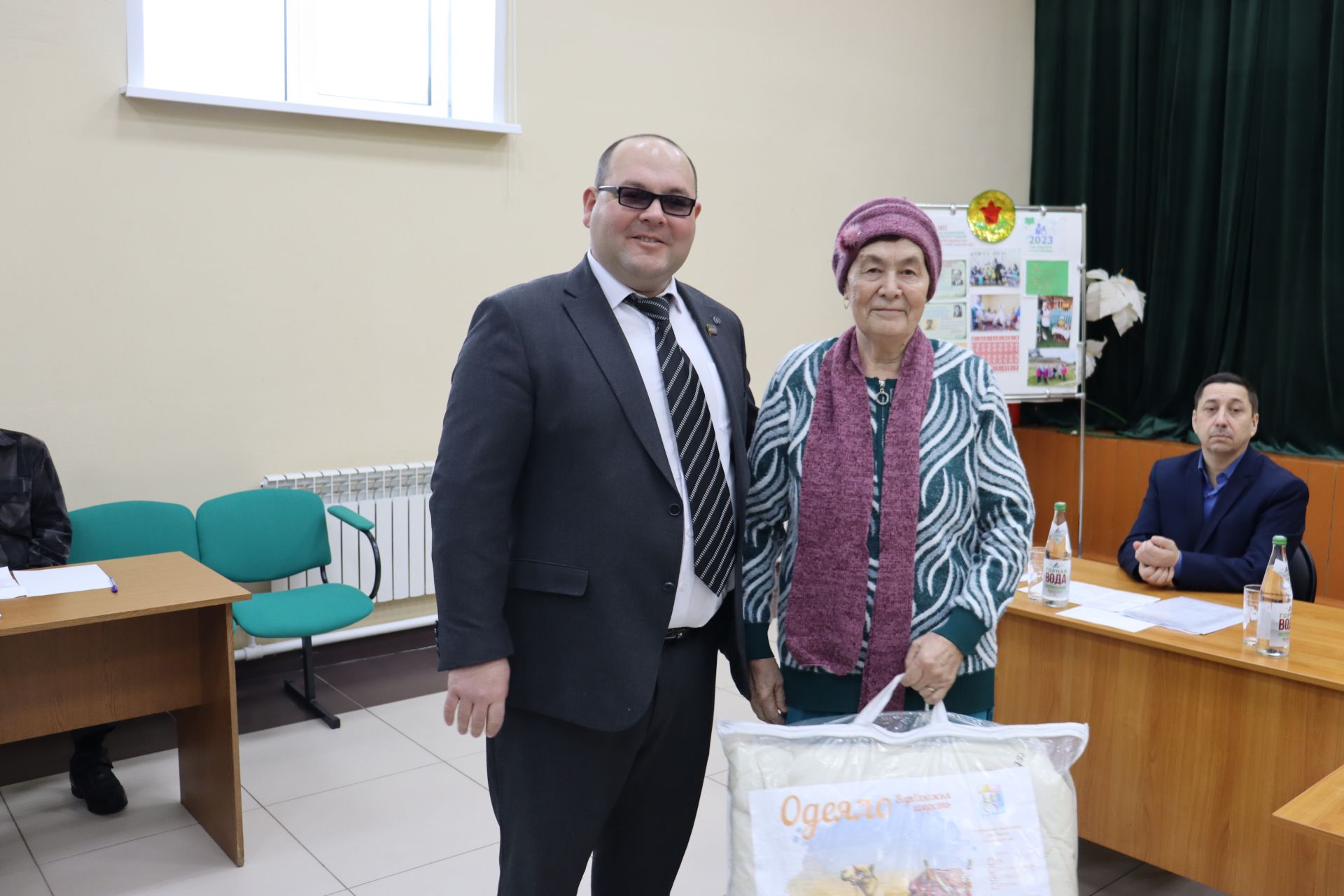 Ташбилге авылында җыен үтте