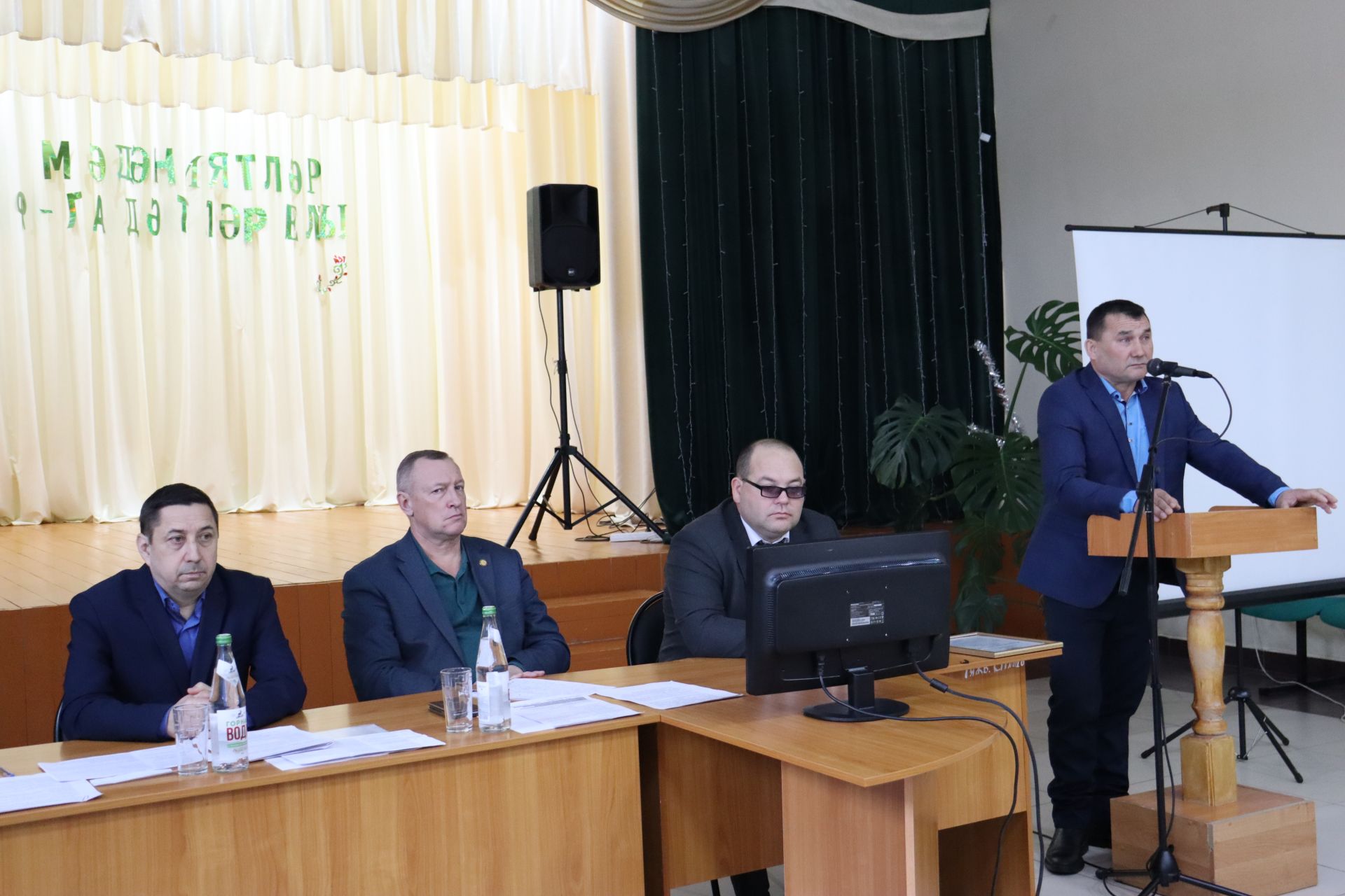 Ташбилге авылында җыен үтте