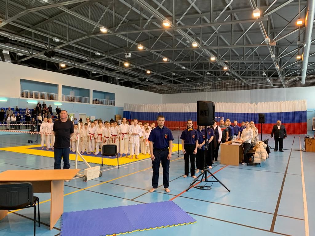В универсальном спортивном зале «Алина» прошёл Рождественский турнир по киокусинкай