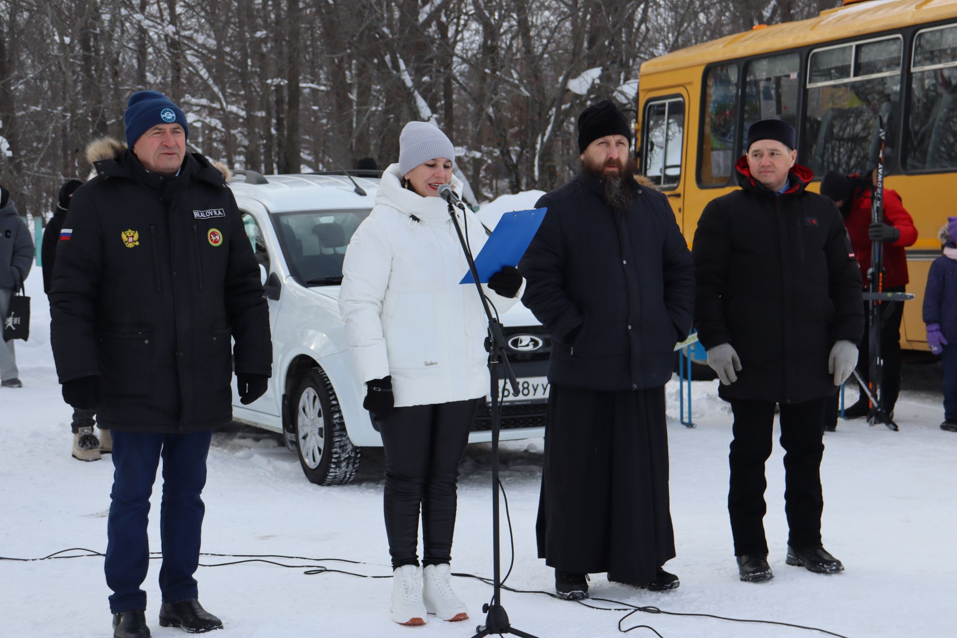 В Алькеевском районе прошли лыжные соревнования, организованные муктасибатом района