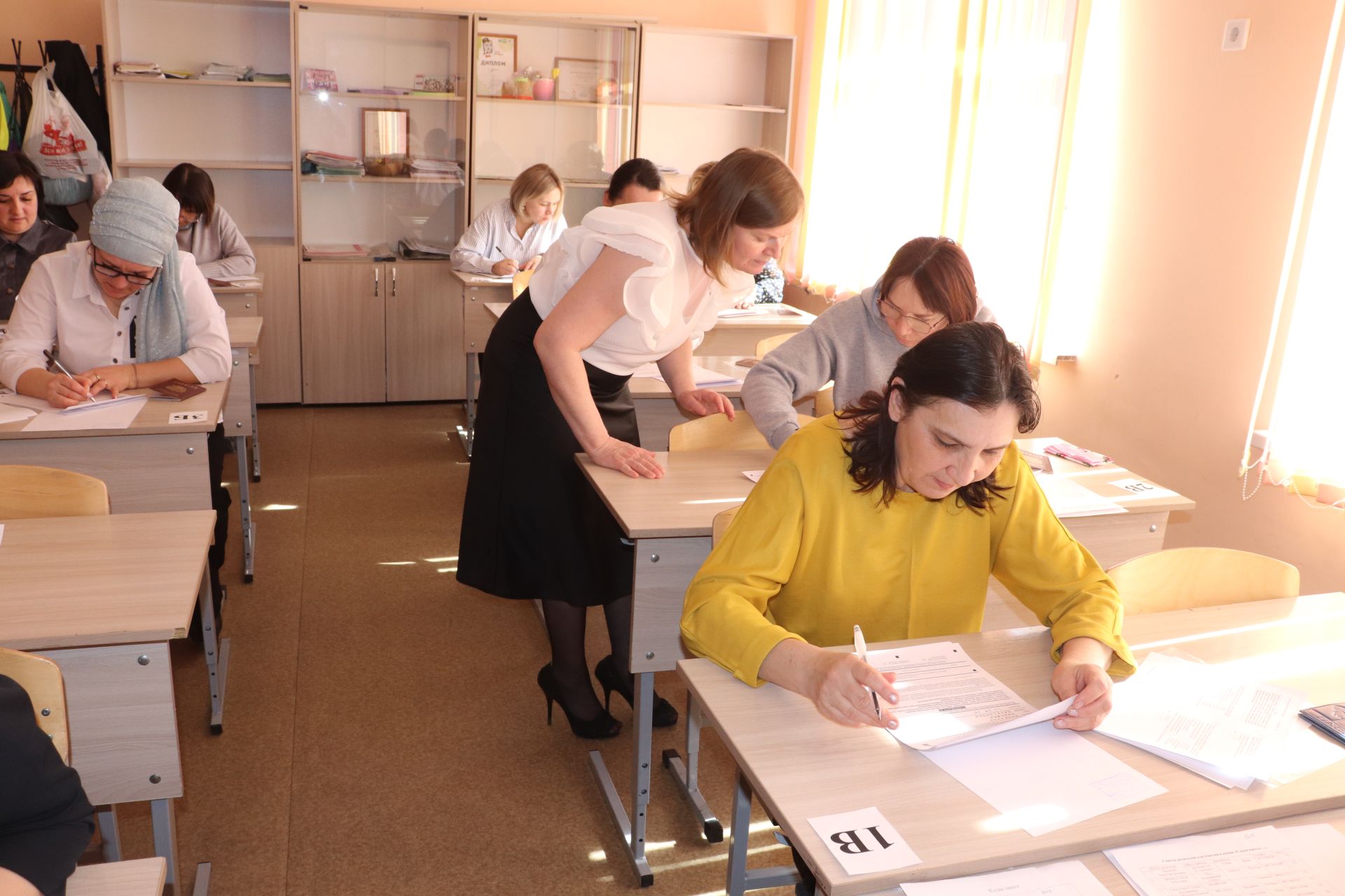 Родители сдали ЕГЭ по истории в день акции  «Сдаем вместе. День сдачи ЕГЭ с родителями”