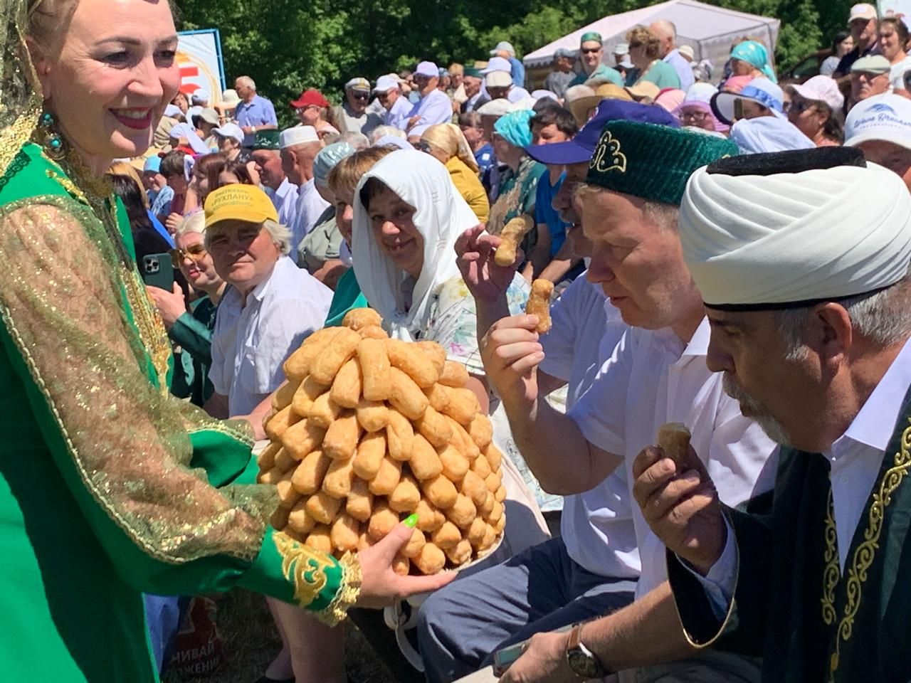 Алькеевская делегация побывала на Сабантуе Краснооктябрьского округа Нижегородской области, повстречалась с жителями села-побратима Карга