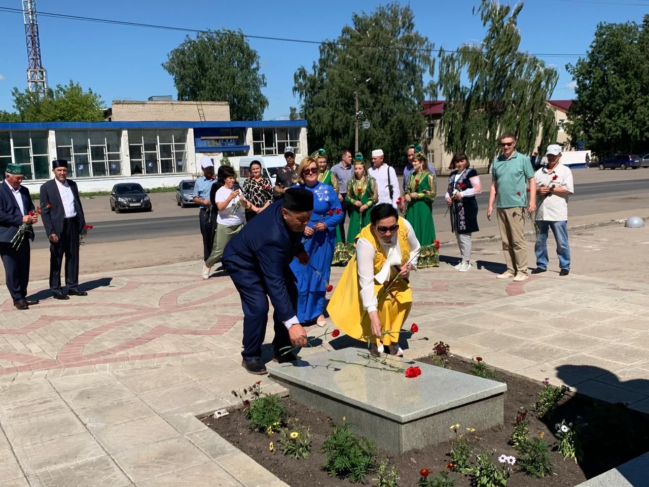 Әлки делегациясе Түбән  Новгородның Кызыл Октябрь округы Сабантуенда катнашты, алардагы Карга авылы халкы белән очрашты