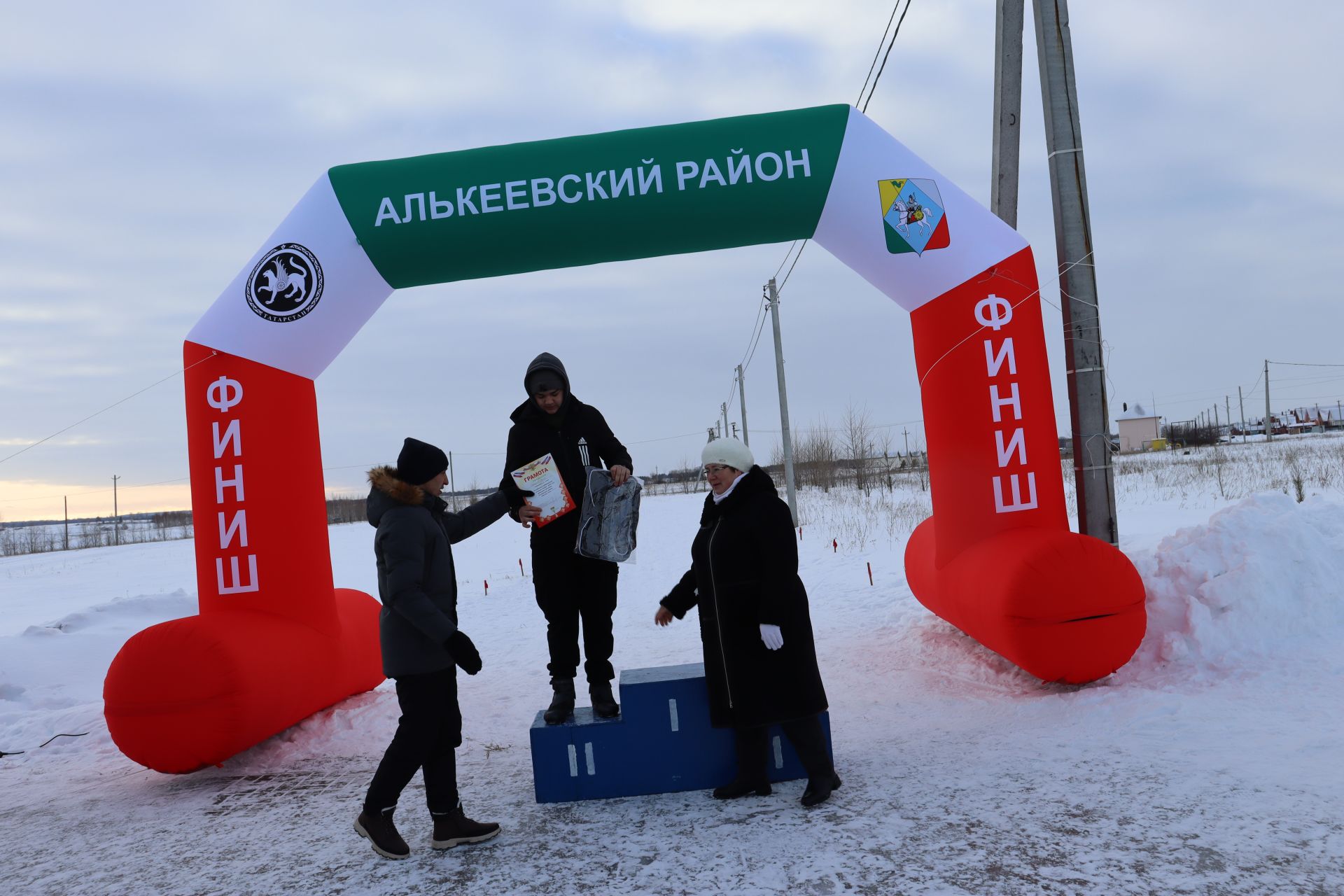 На лыжной базе прошли соревнования по лыжным гонкам в зачет ГТО