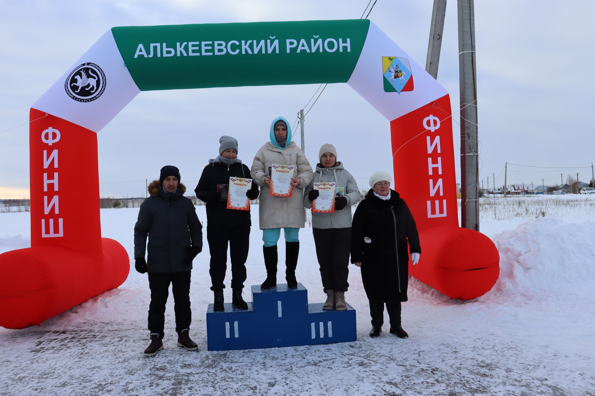 На лыжной базе прошли соревнования по лыжным гонкам в зачет ГТО