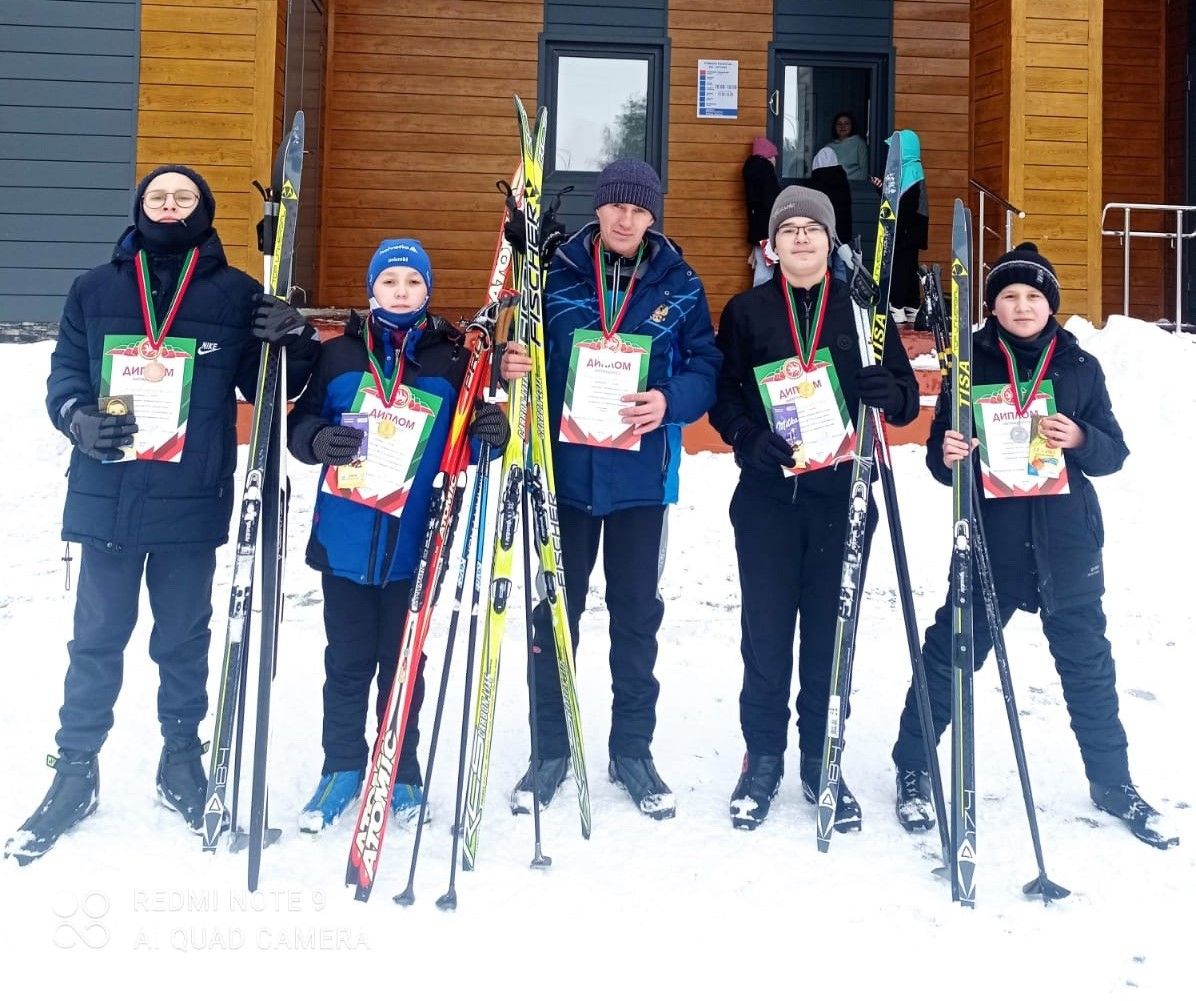 Алькеевские спортсмены заняли призовые места на лыжных соревнованиях