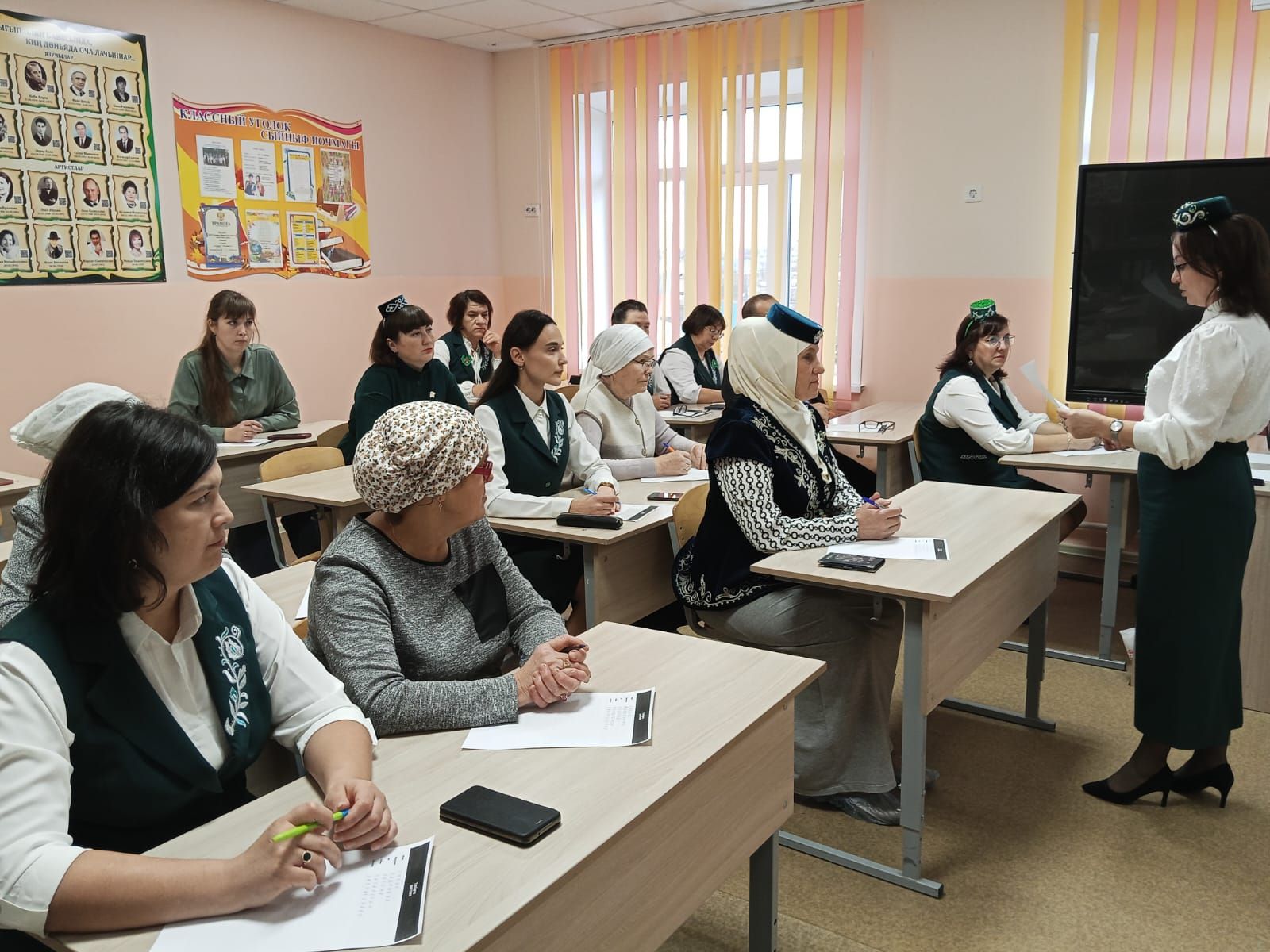 Нәби Дәүли исемендәге гимназиядә “Татарча диктант” акциясе оештырылды