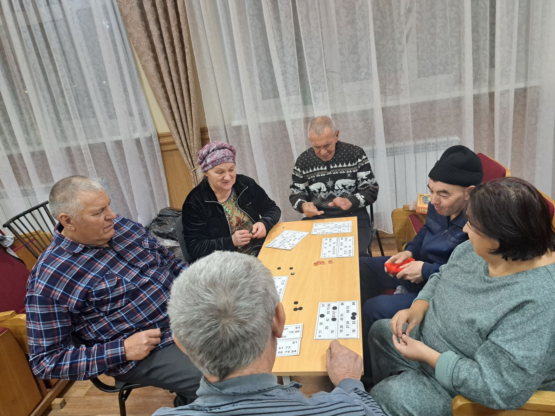 Карга авылы мәдәният йортында өлкәннәр белән уеннар кичәсе оештырылды
