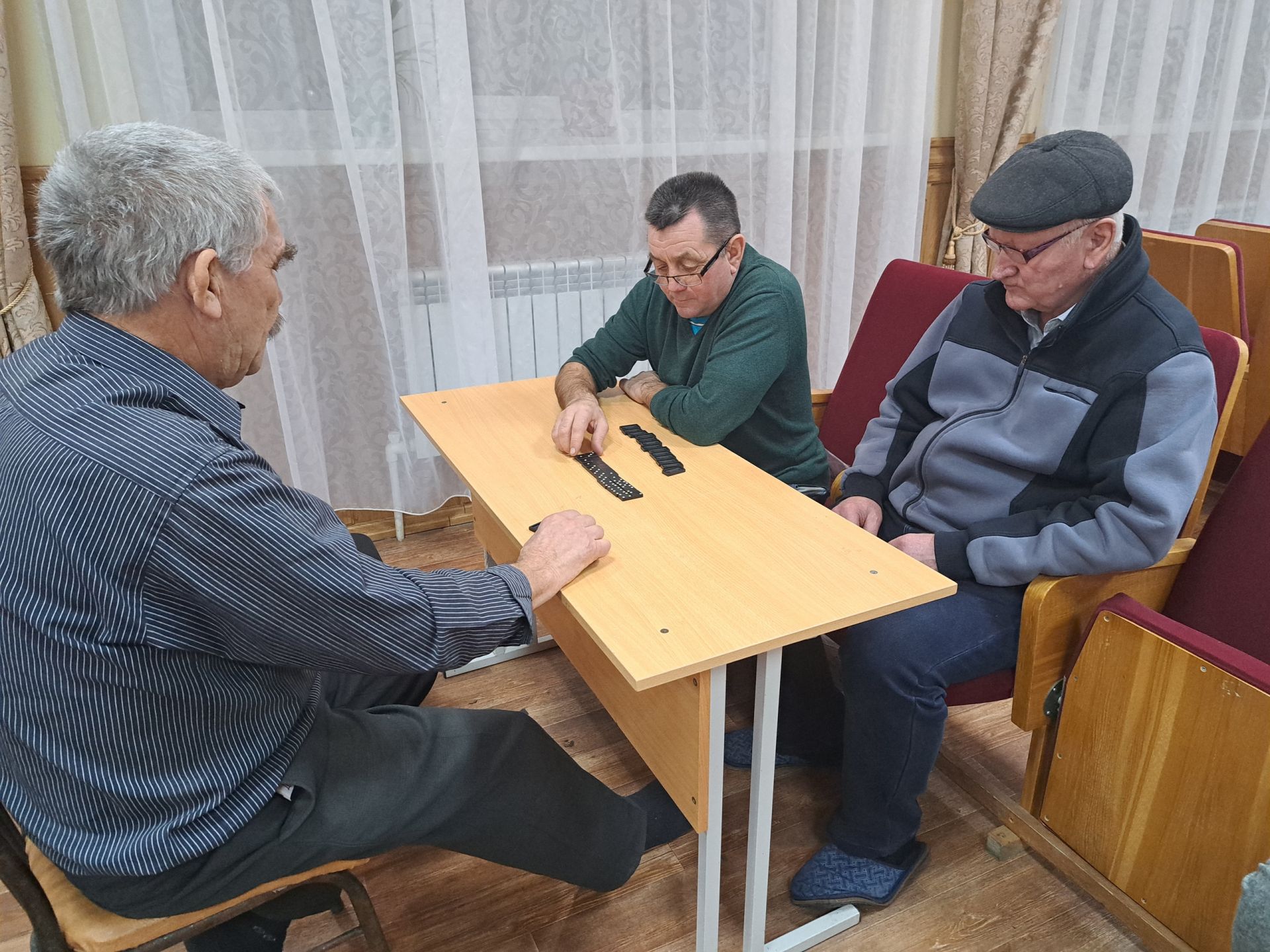 Карга авылы мәдәният йортында өлкәннәр белән уеннар кичәсе оештырылды