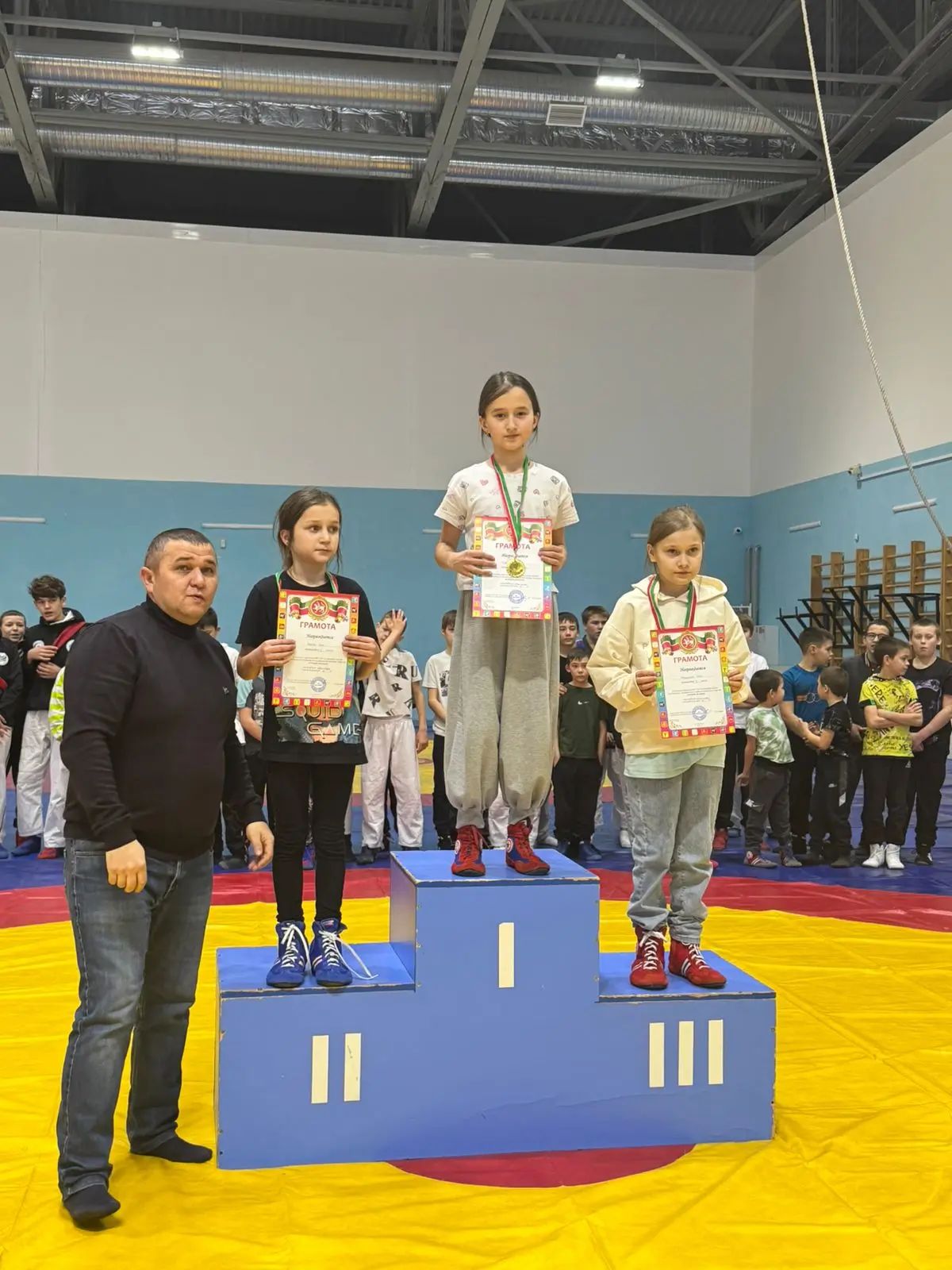 Әлки спортчылары Аксубай районында көрәштә призлы урыннар алдылар