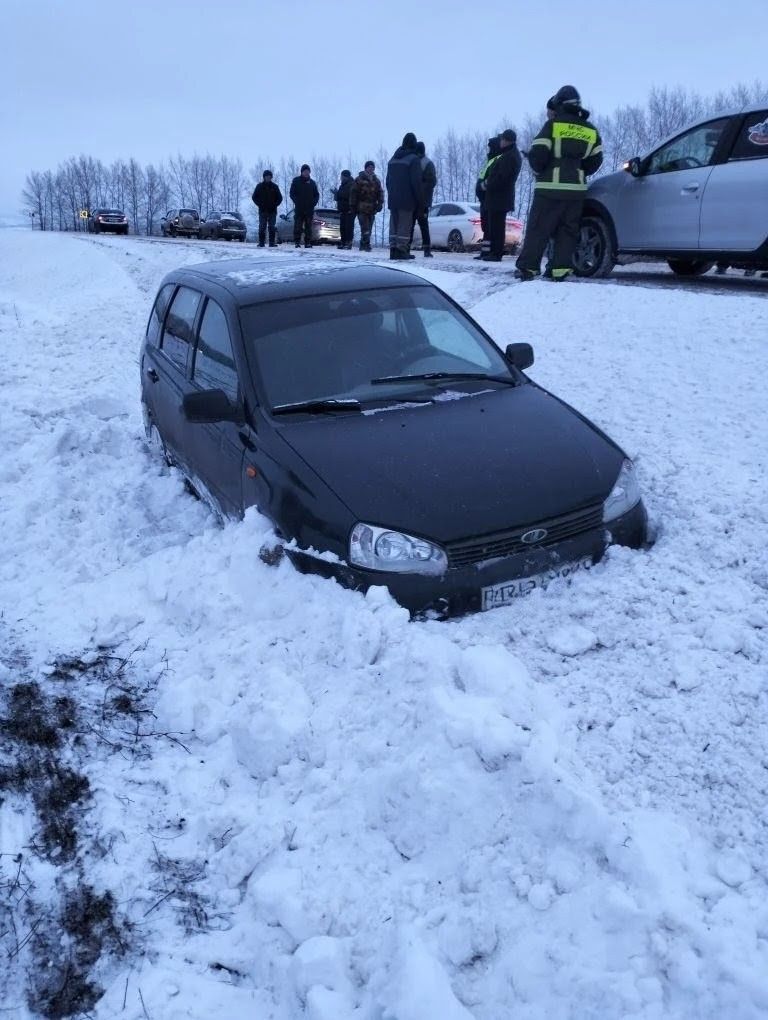 В Алькеевском районе в ДТП погиб водитель легковушки
