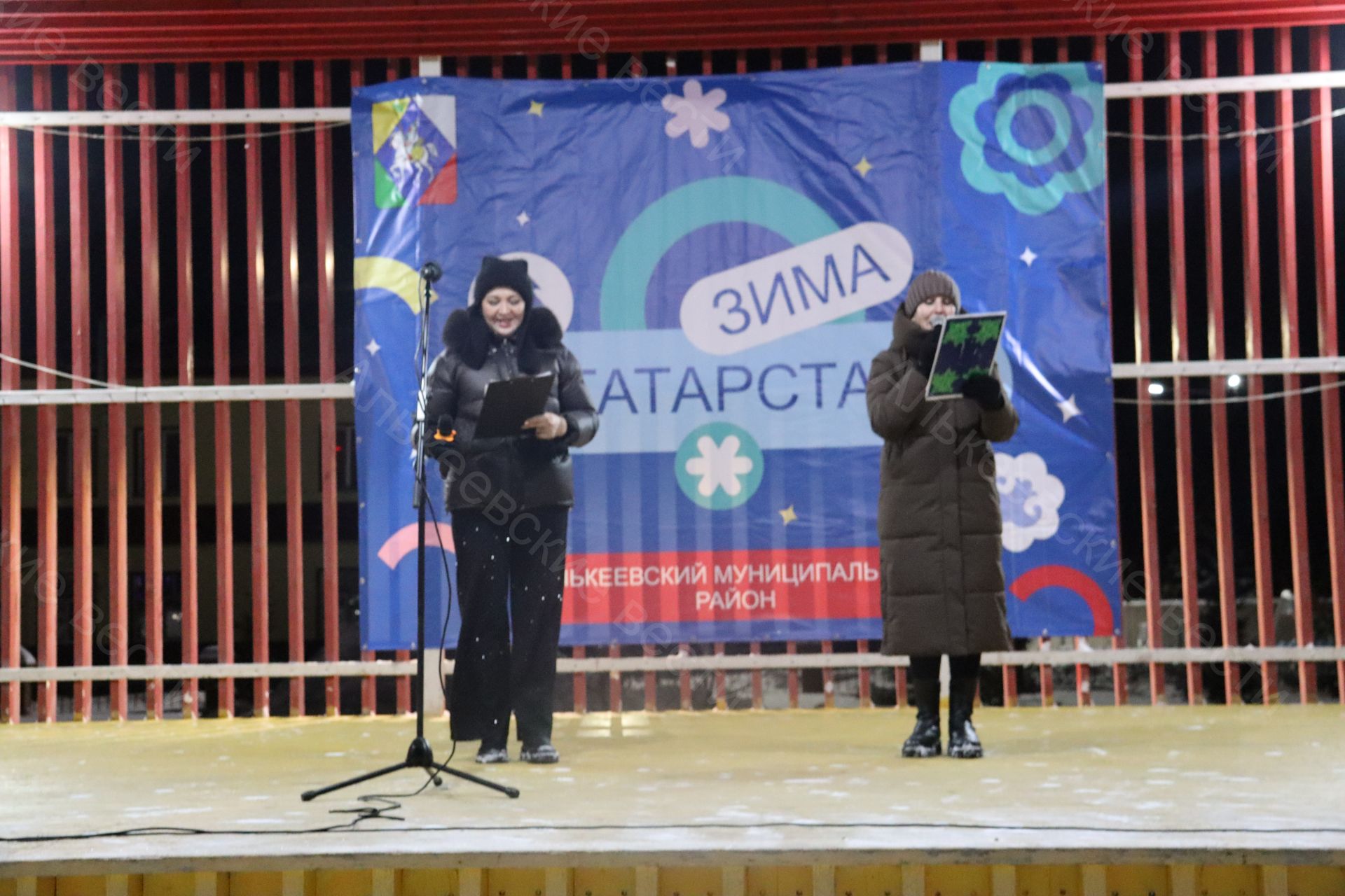 Әлки районында Яңа елны каршы алдылар