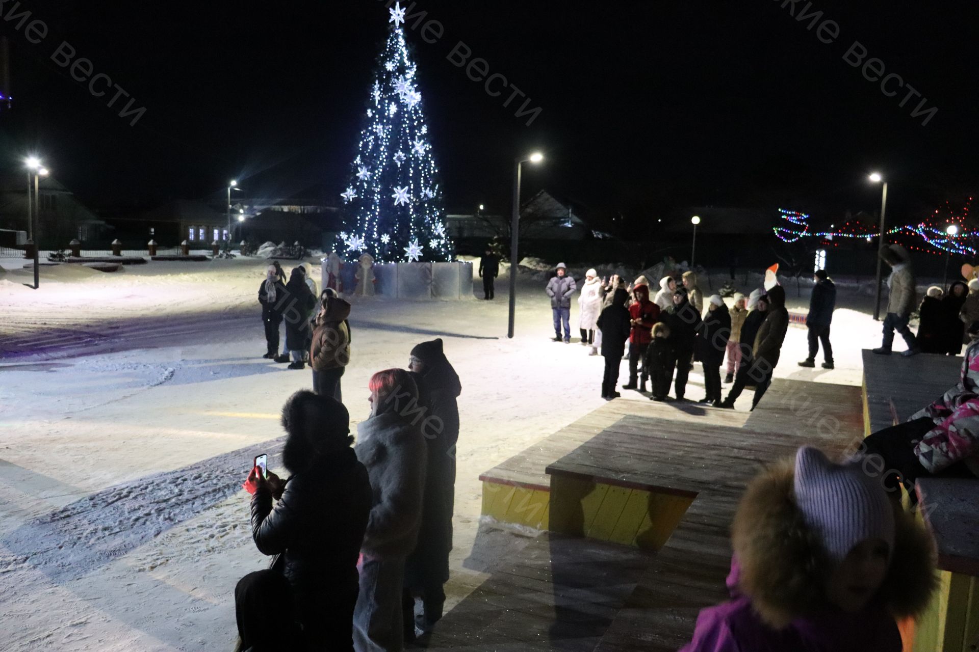 Әлки районында Яңа елны каршы алдылар