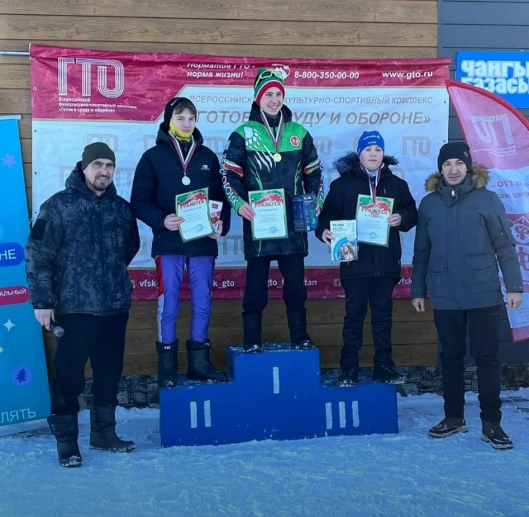 В Алькеевском районе прошел Чемпионат по лыжным гонкам