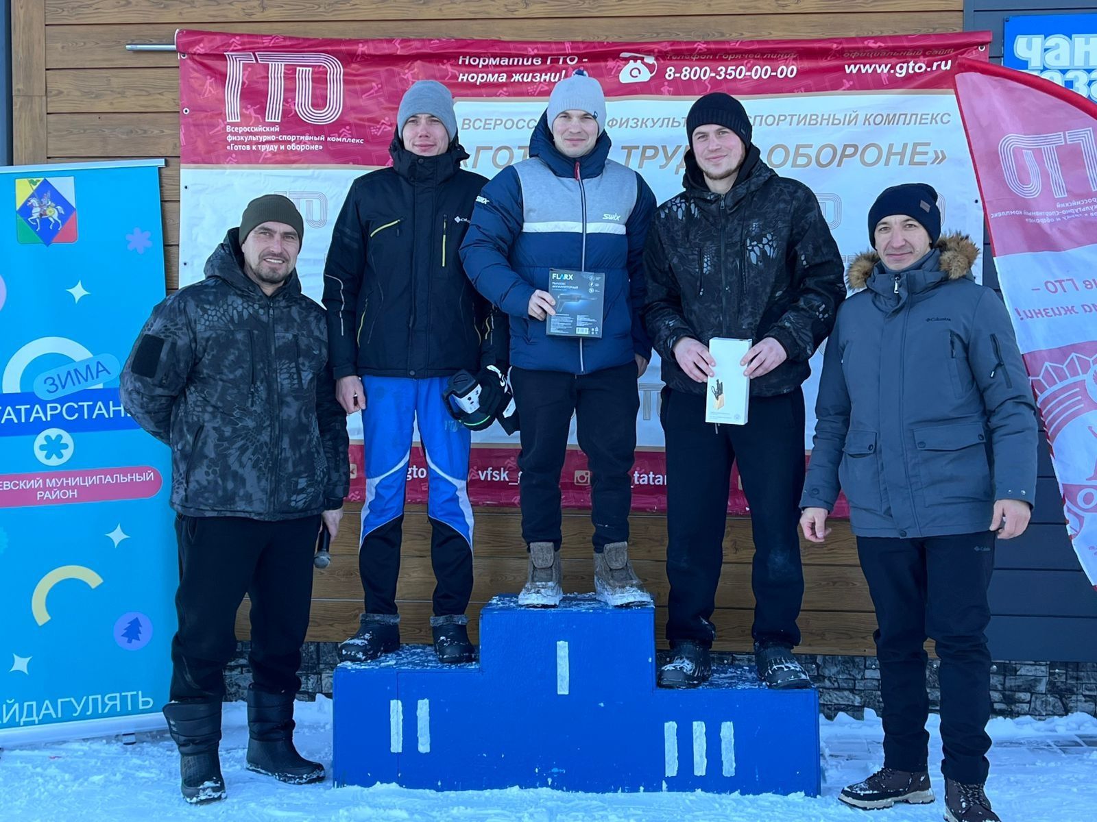 В Алькеевском районе прошел Чемпионат по лыжным гонкам